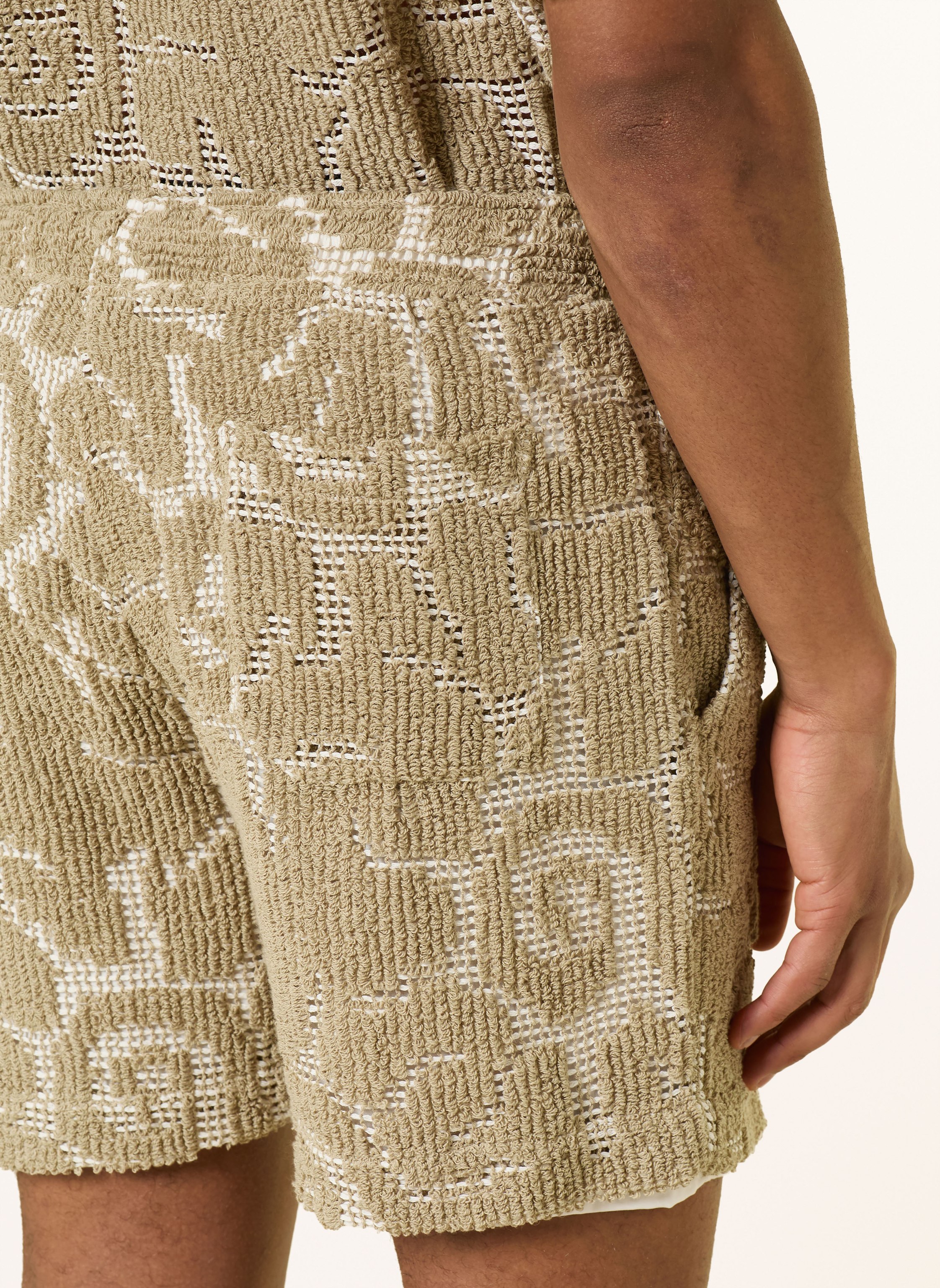 Thumbnail - Oas Häkelshorts Sunero Porto gelb