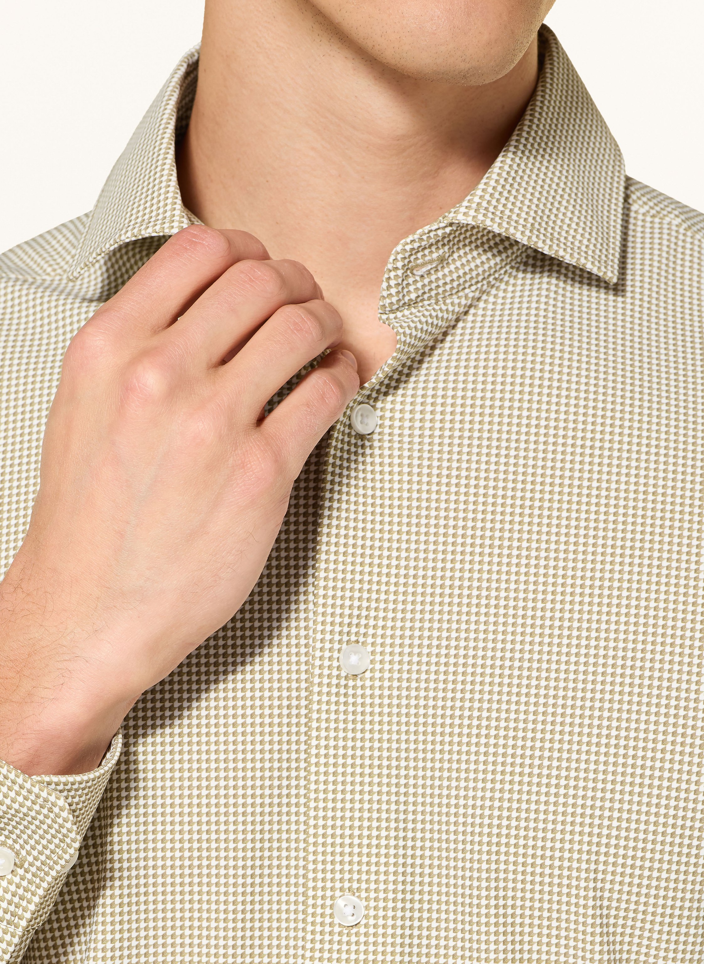 Thumbnail - Seidensticker Hemd Slim Fit gruen