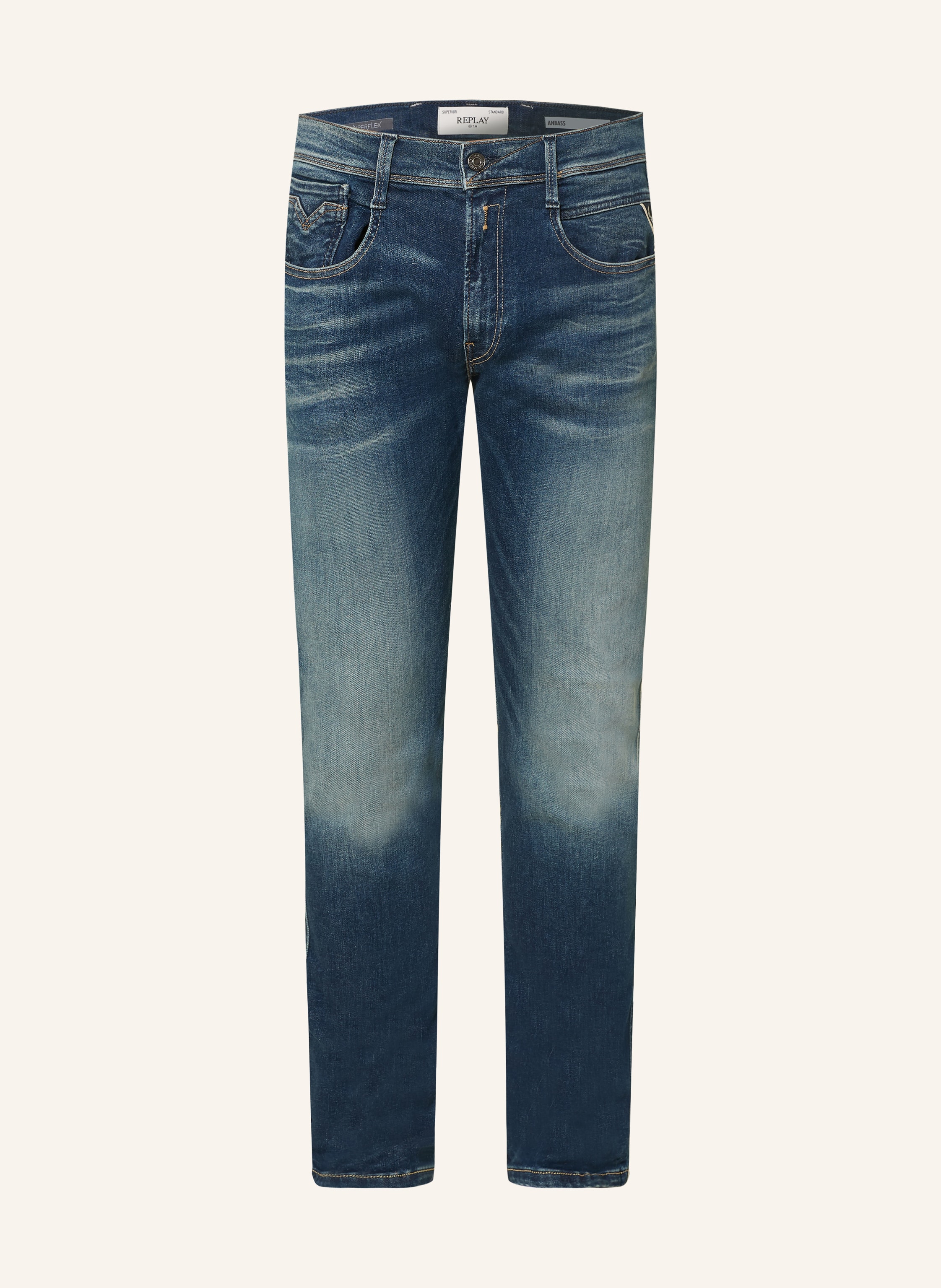 Replay Jeans Anbass Slim Fit blau