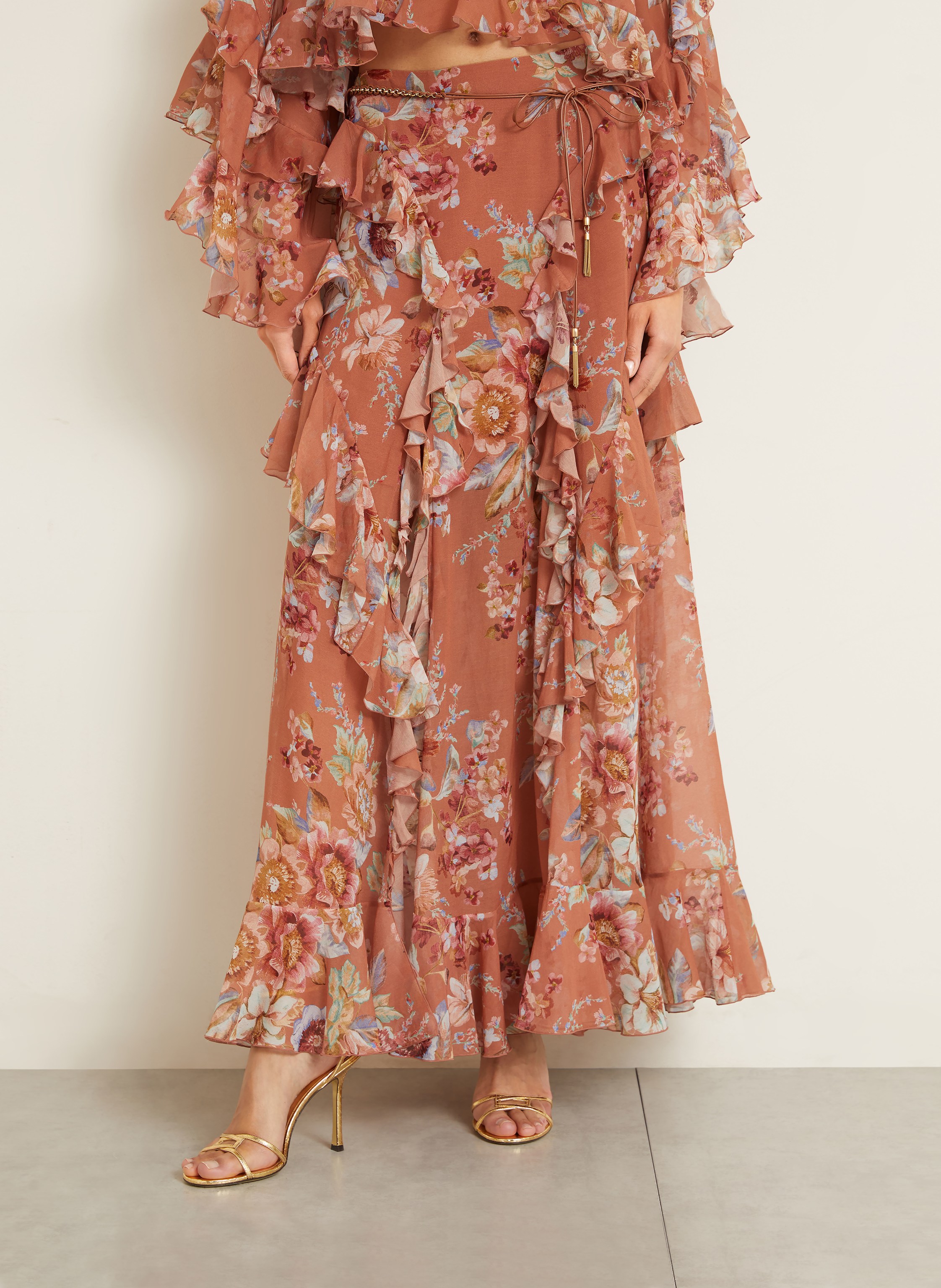 Thumbnail - Zimmermann Rock Awaken Mit Volants braun