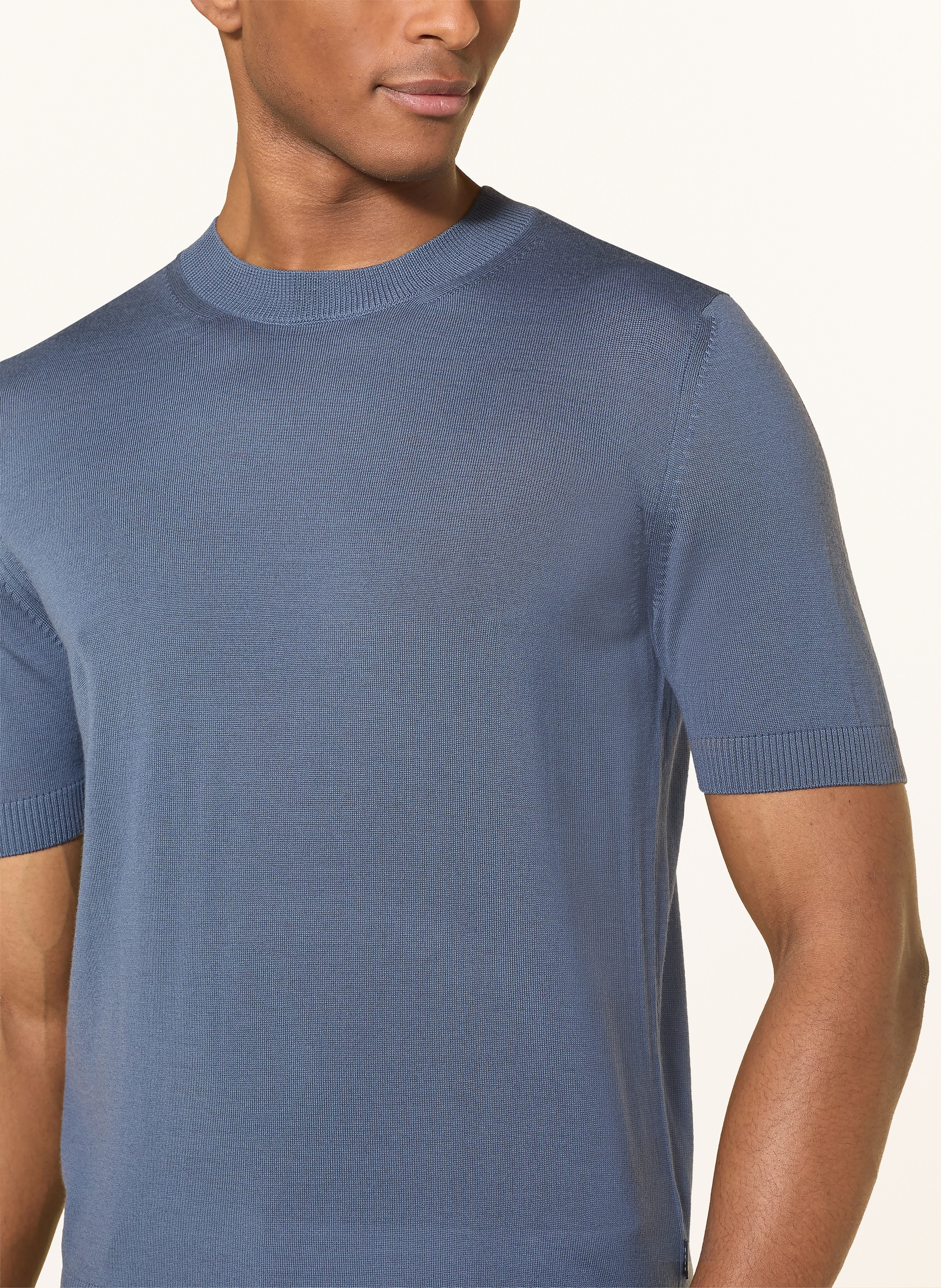 Thumbnail - Boss Strickshirt Umauro blau