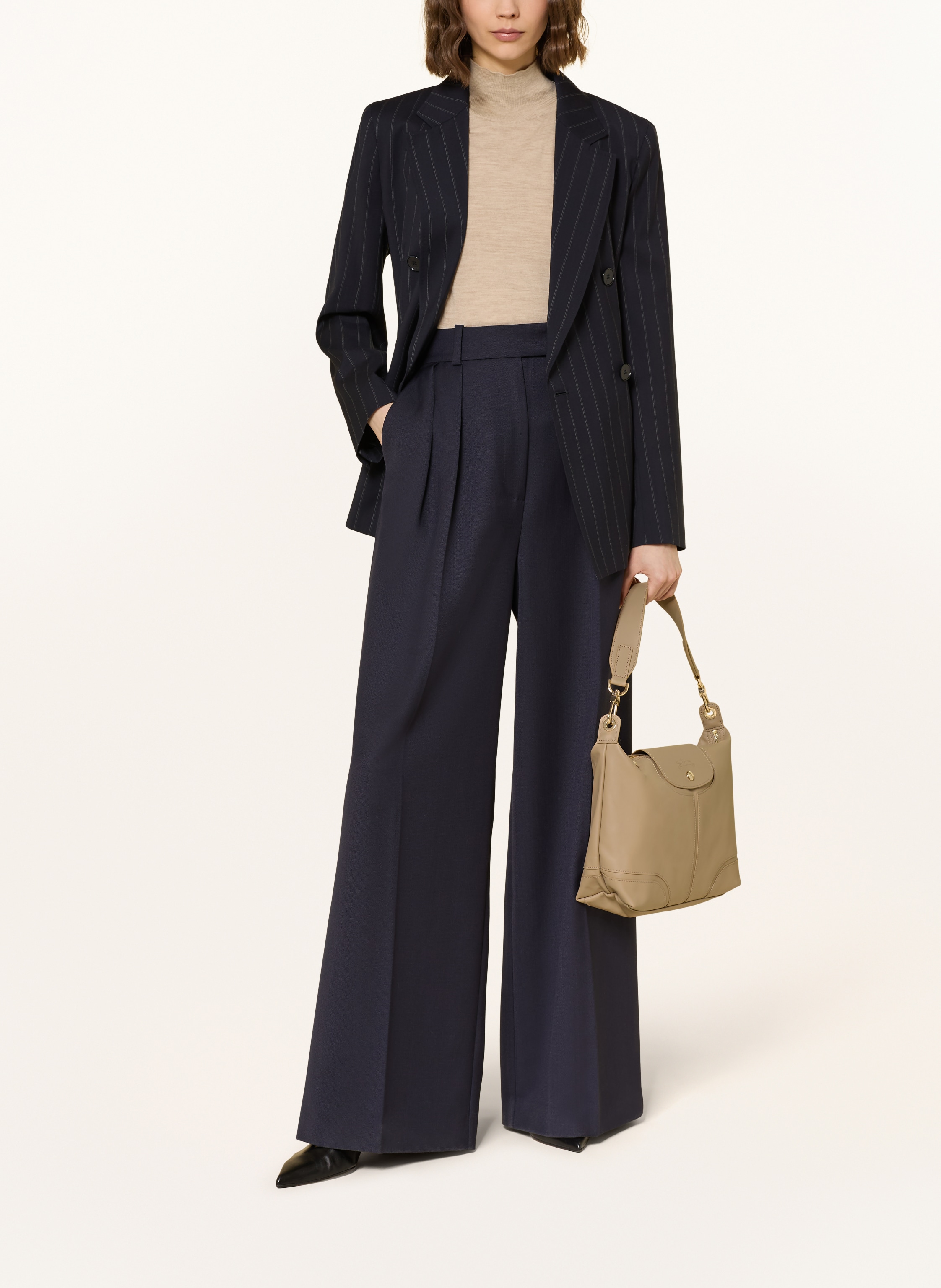 Thumbnail - Longchamp Schultertasche Le Pliage Xtra beige