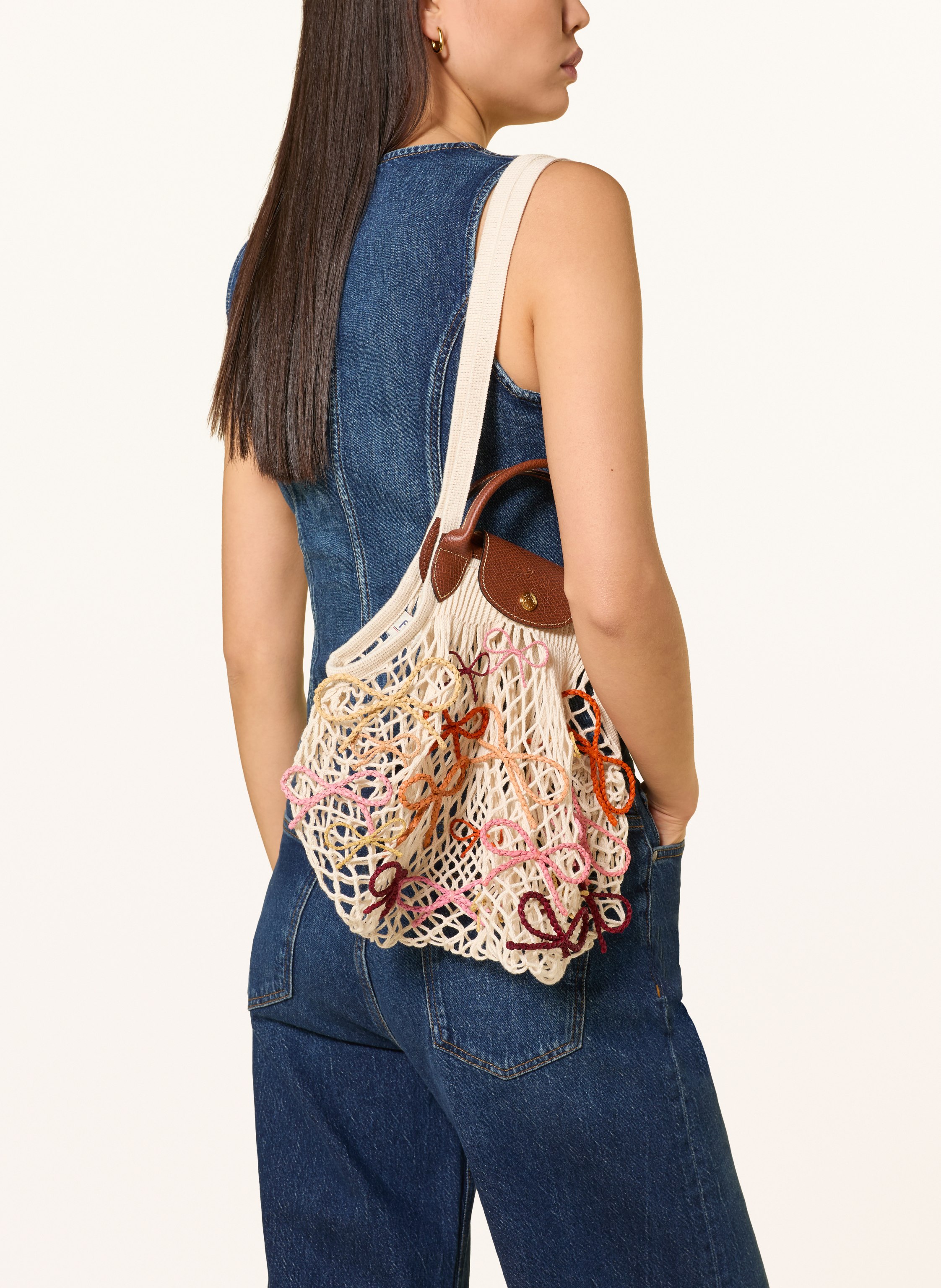 Thumbnail - Longchamp Handtasche Le Pliage Collection Large weiss