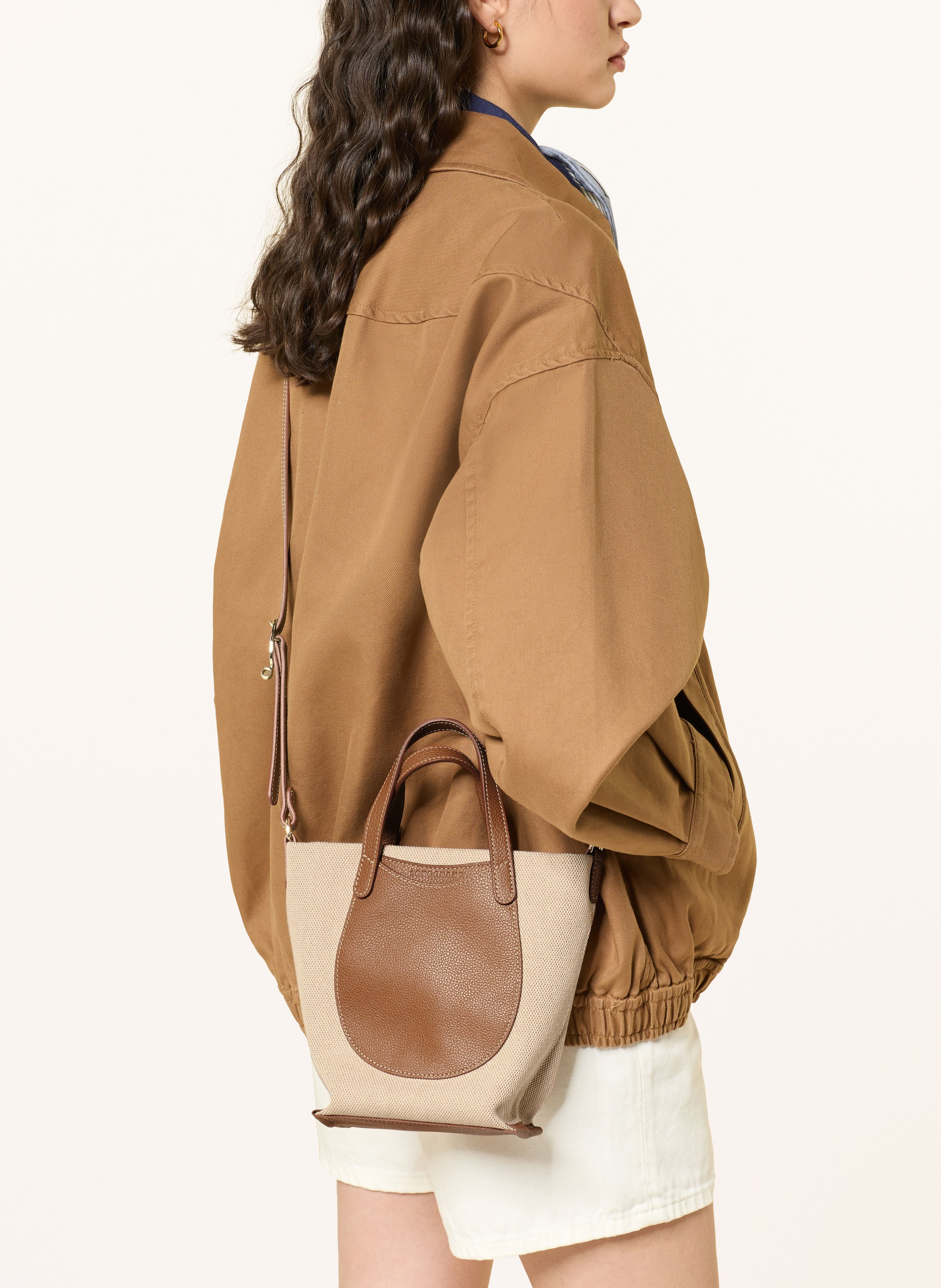 Thumbnail - Longchamp Umhängetasche Complice beige