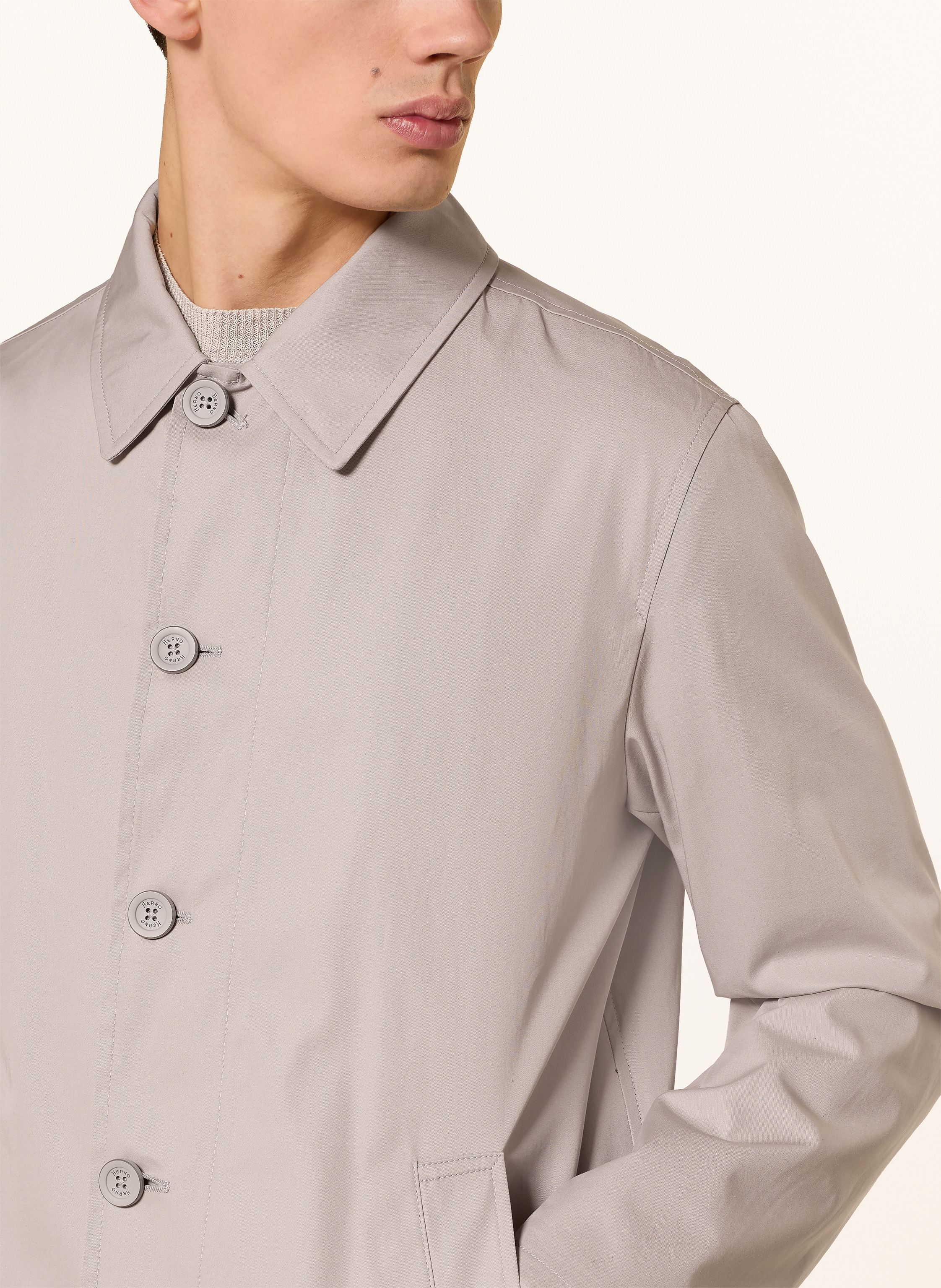 Thumbnail - Herno Mantel beige