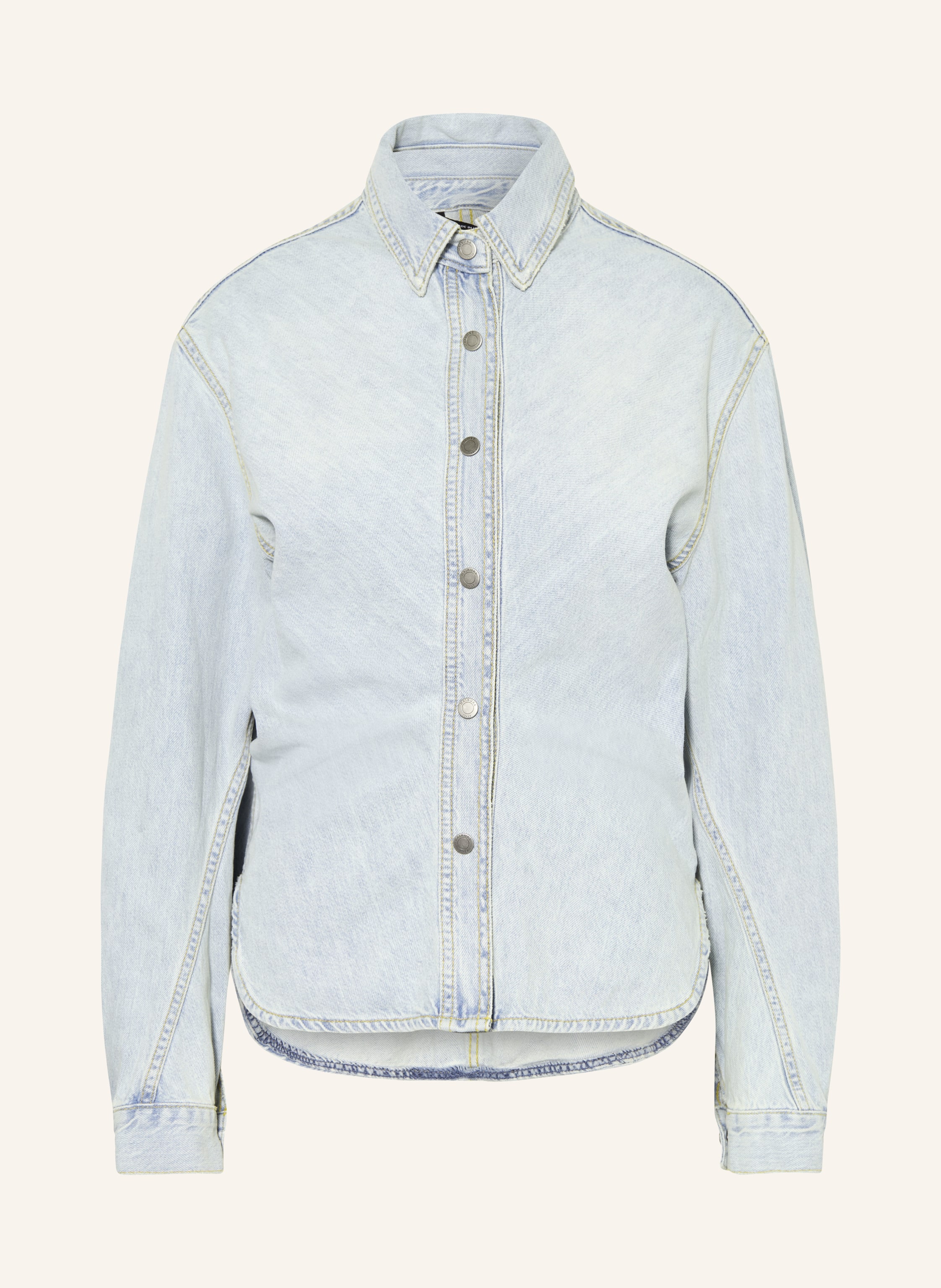 Haikure Jeansbluse Nany blau