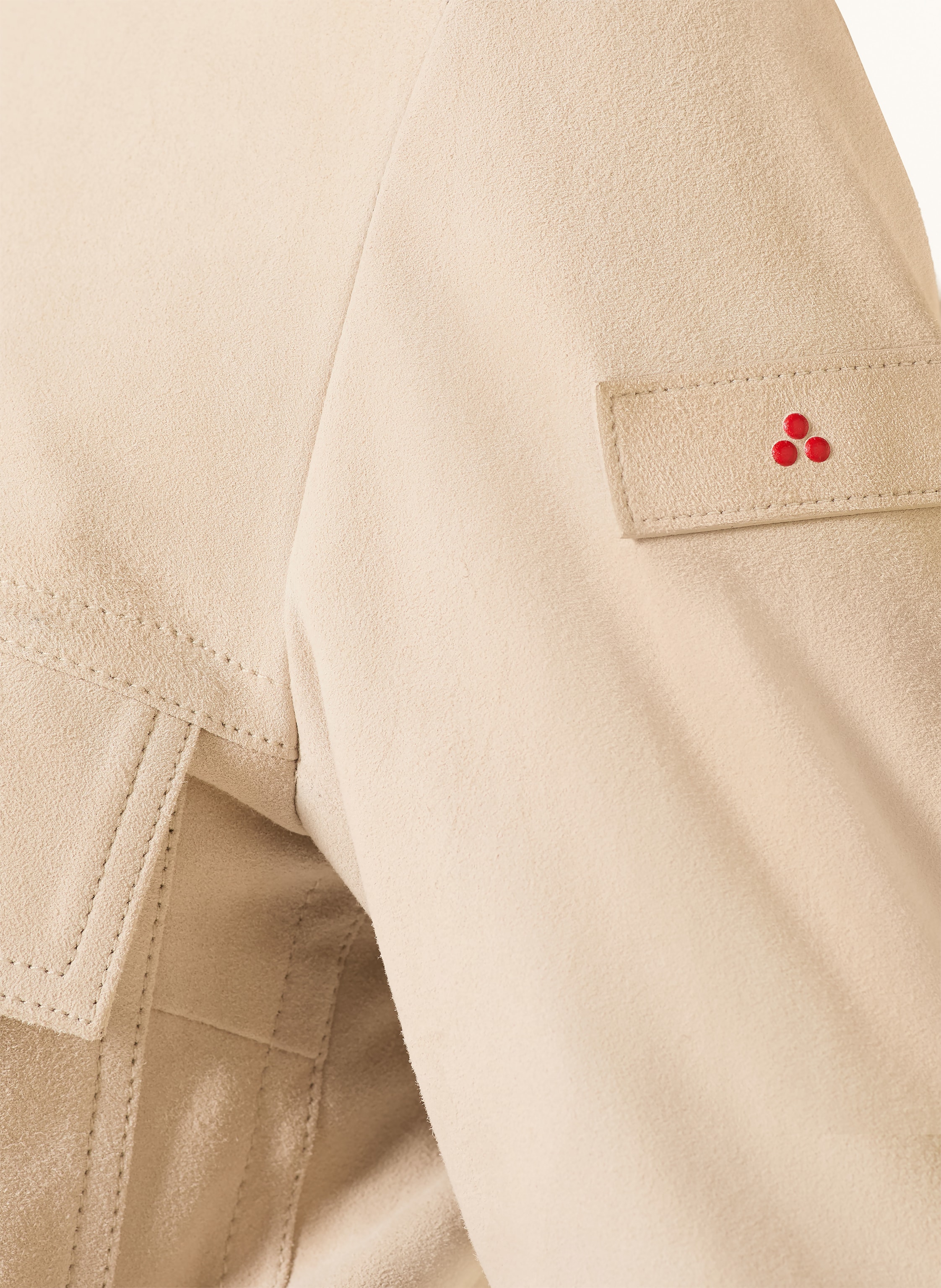 Thumbnail - Peuterey Lederjacke Era beige