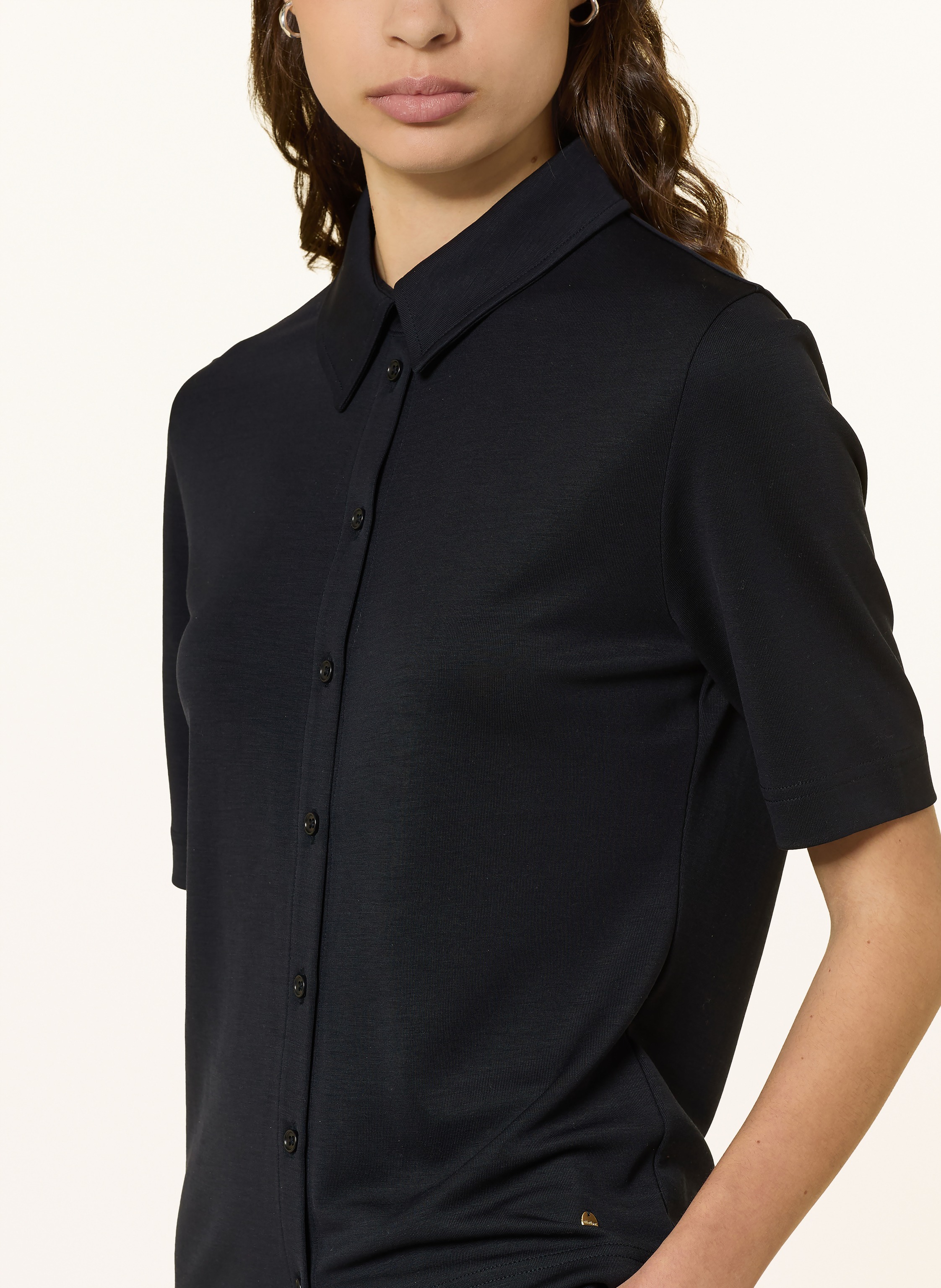 Thumbnail - Windsor. Jersey-Poloshirt blau