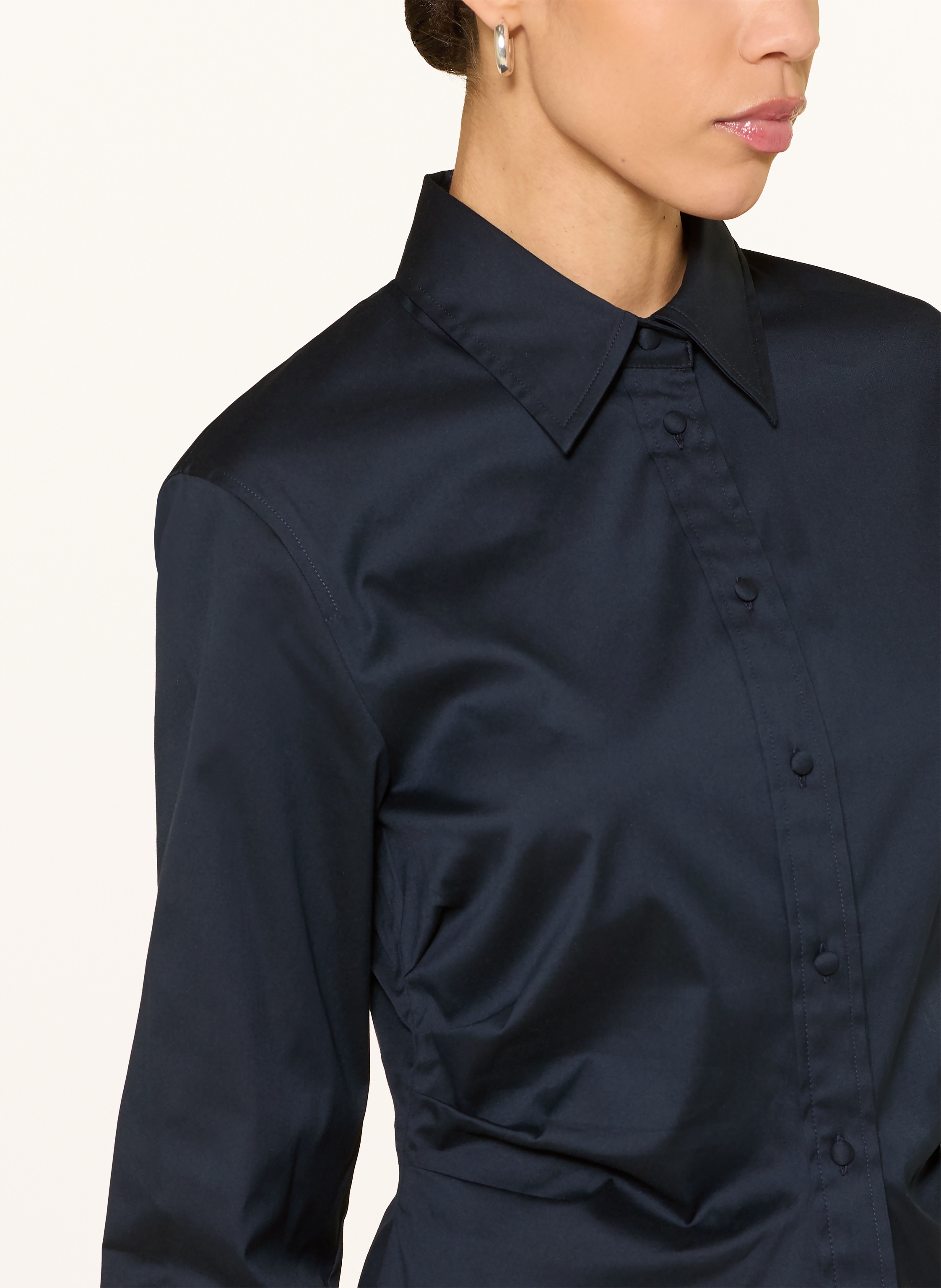 Thumbnail - Windsor. Hemdbluse blau