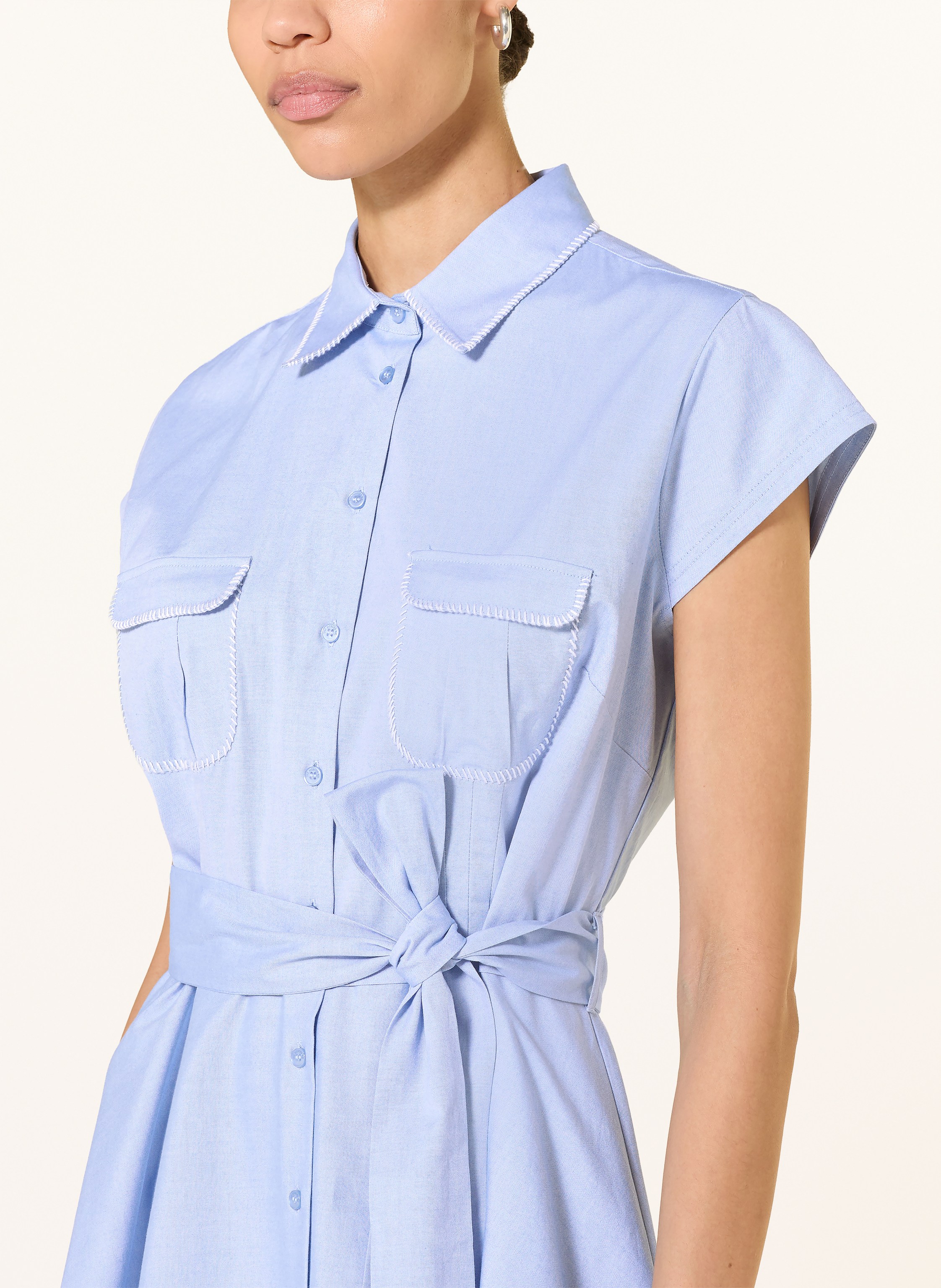 Thumbnail - (The Mercer) N.Y. Hemdblusenkleid blau