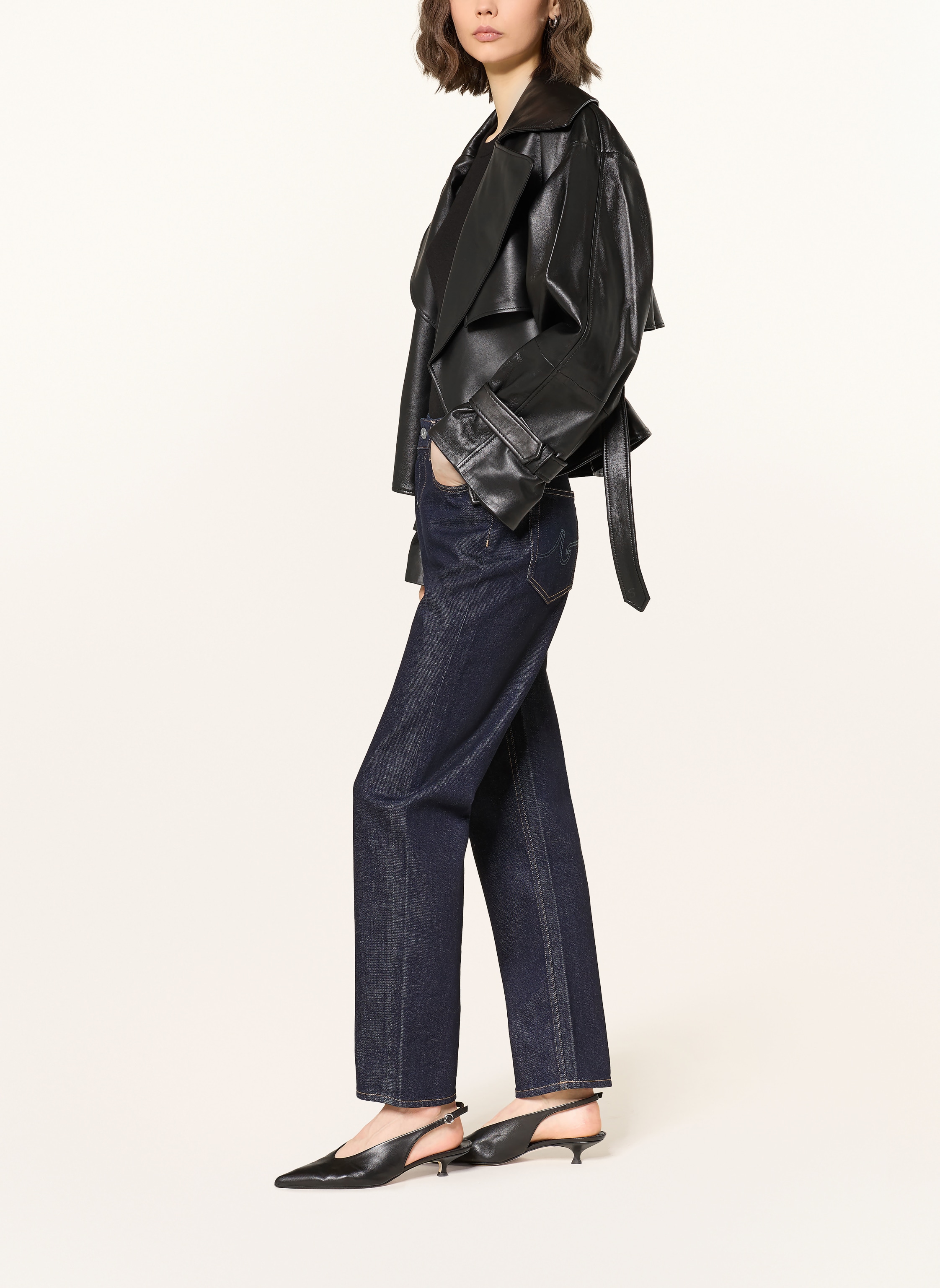 Thumbnail - Ag Jeans Straight Jeans Fiance blau