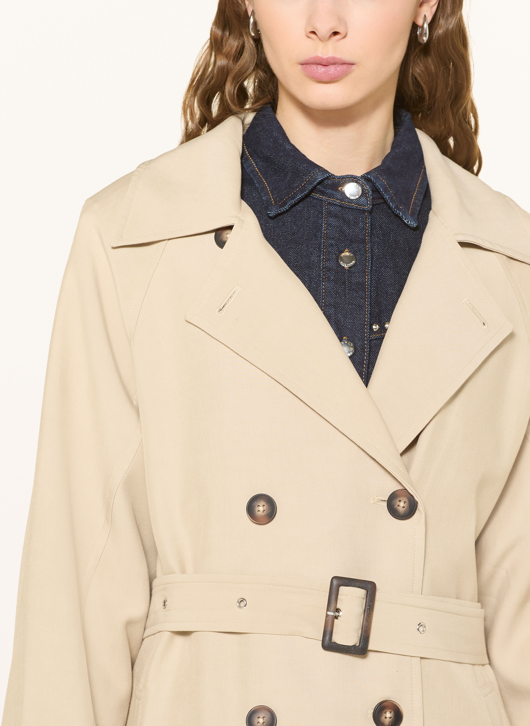 Thumbnail - Msch Copenhagen Trenchcoat Mschantonella beige