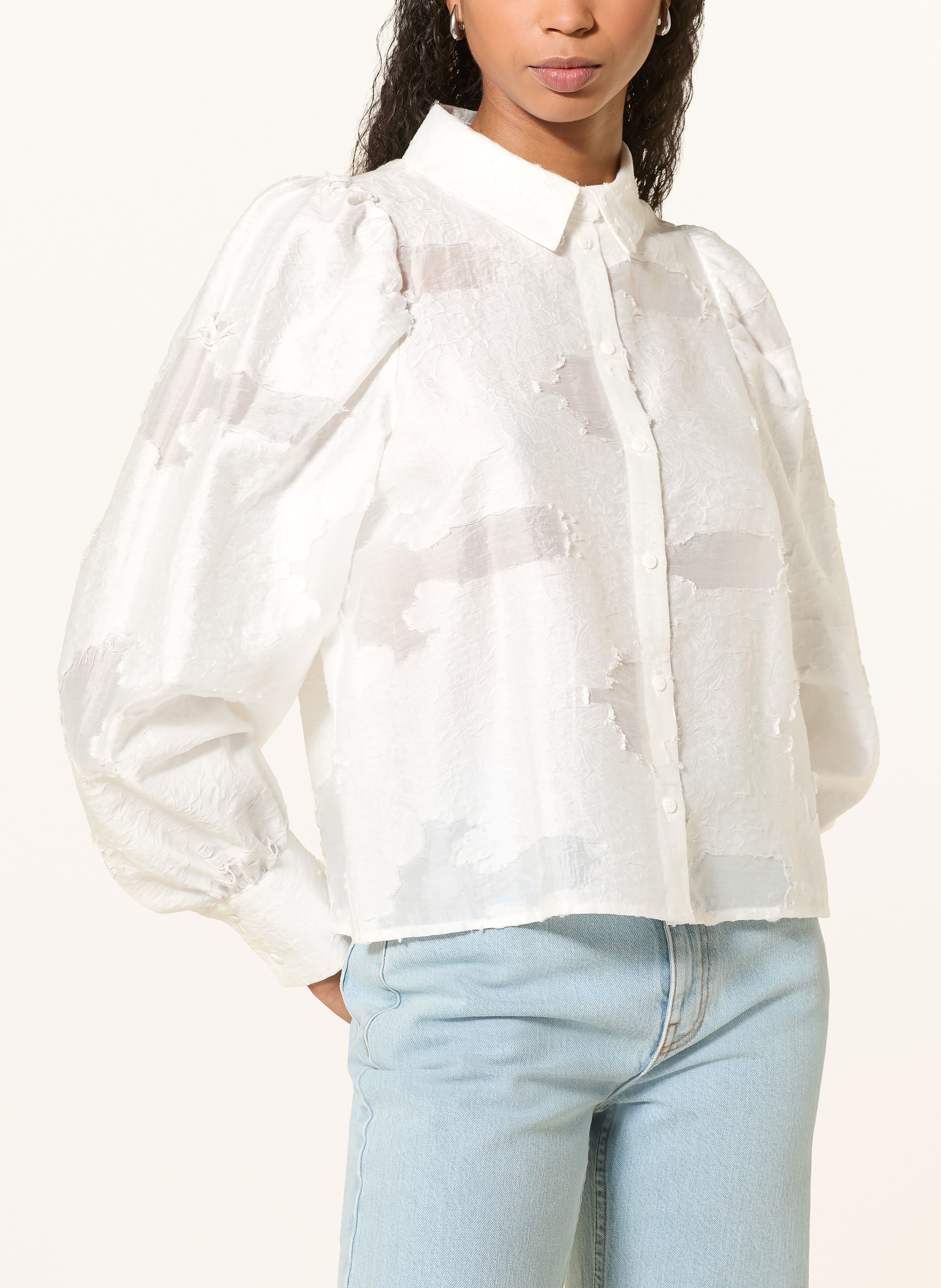 Thumbnail - Msch Copenhagen Hemdbluse Mschorkidea weiss