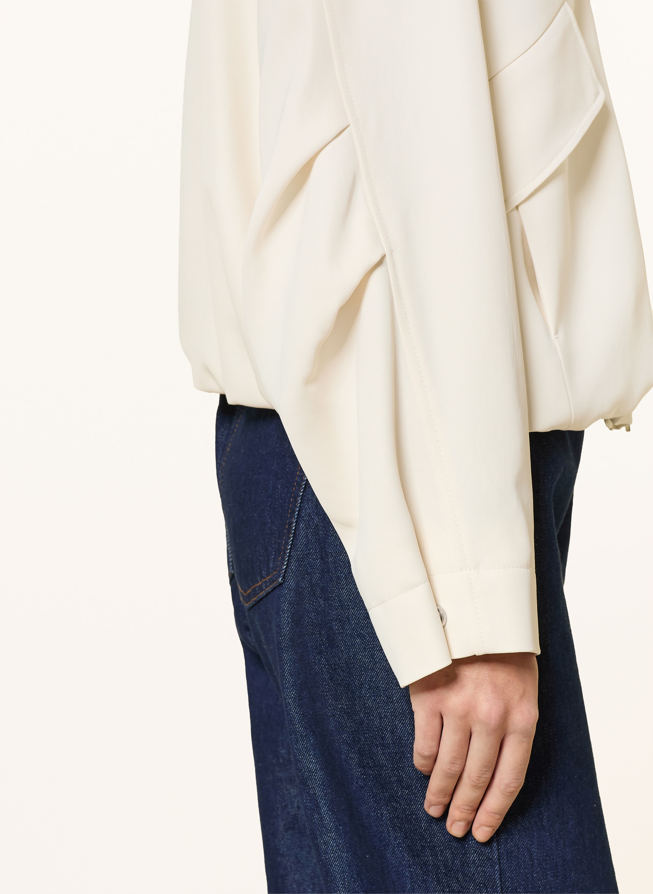 Thumbnail - Boss Satinblouson Jajila weiss