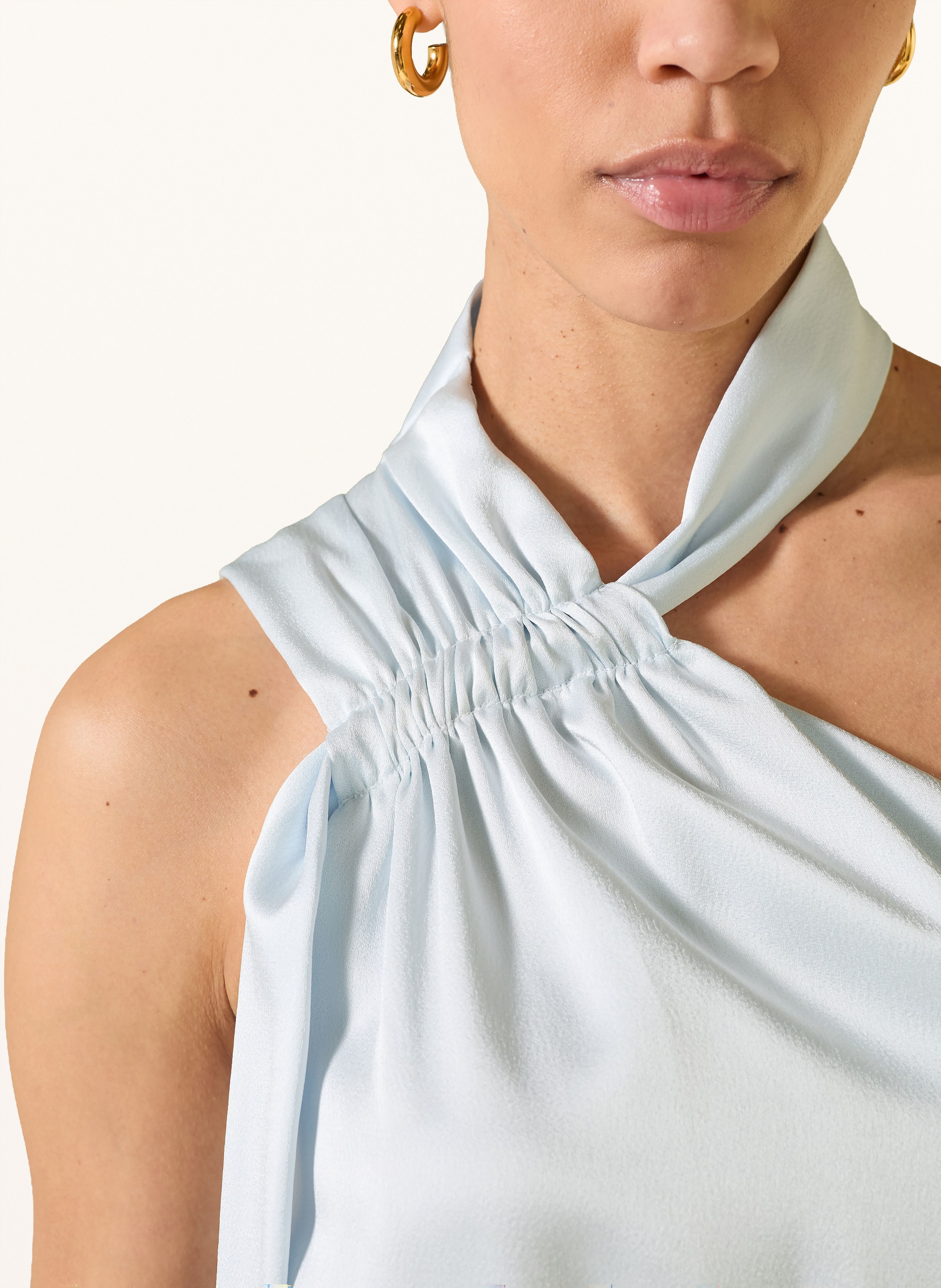 Thumbnail - Boss Jumpsuit Descarla Aus Satin blau