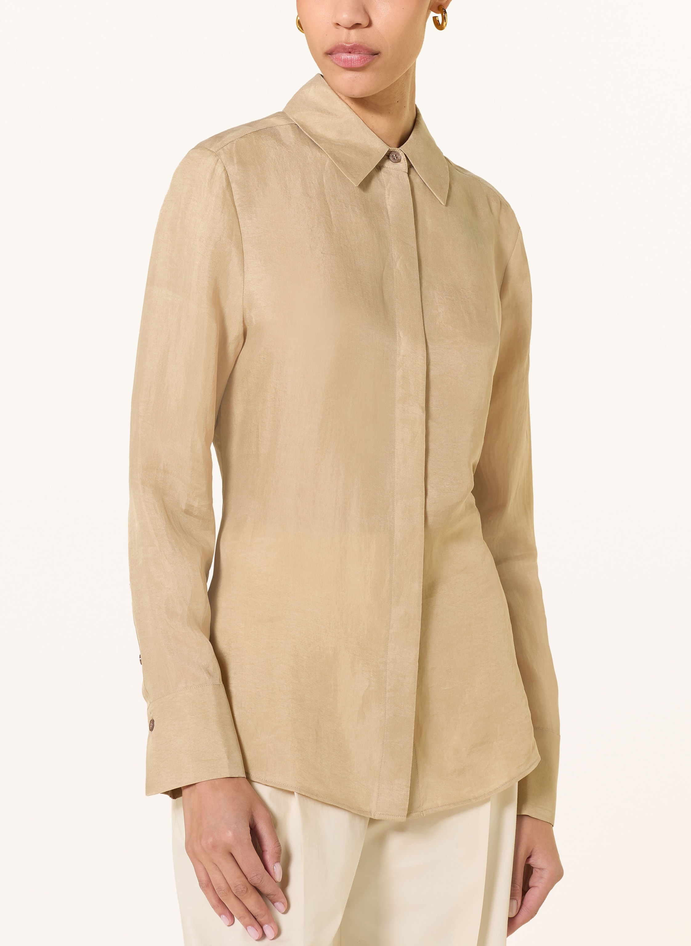 Thumbnail - Boss Hemdbluse Beruta beige