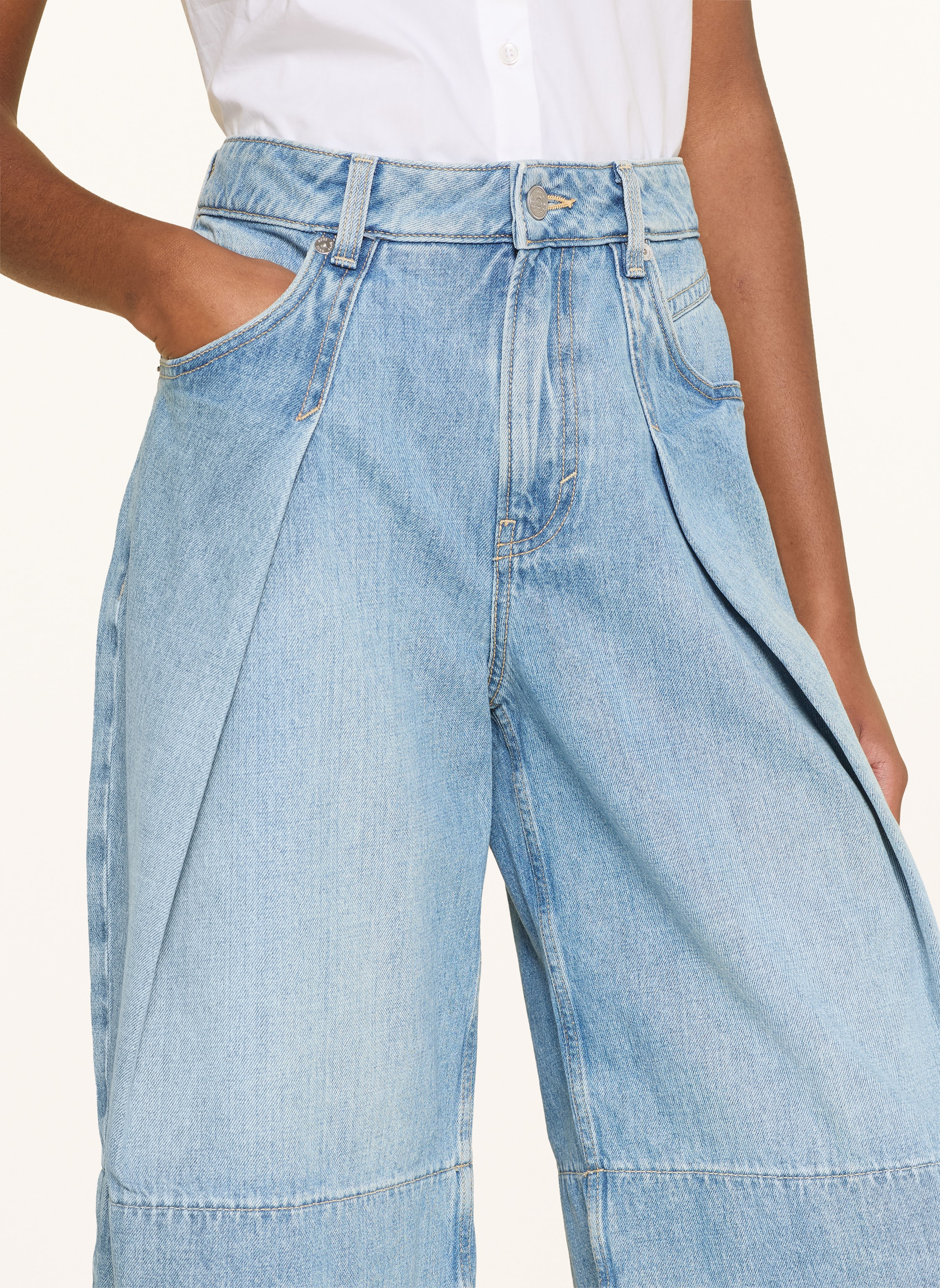 Thumbnail - Boss Jeans-Bermudas Slouchy blau
