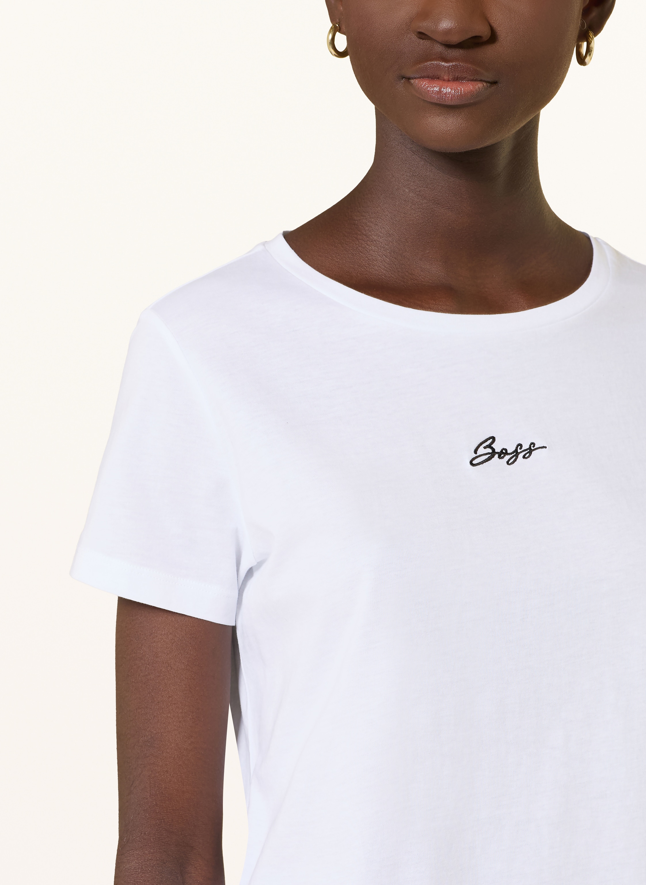 Thumbnail - Boss T-Shirt Elove weiss