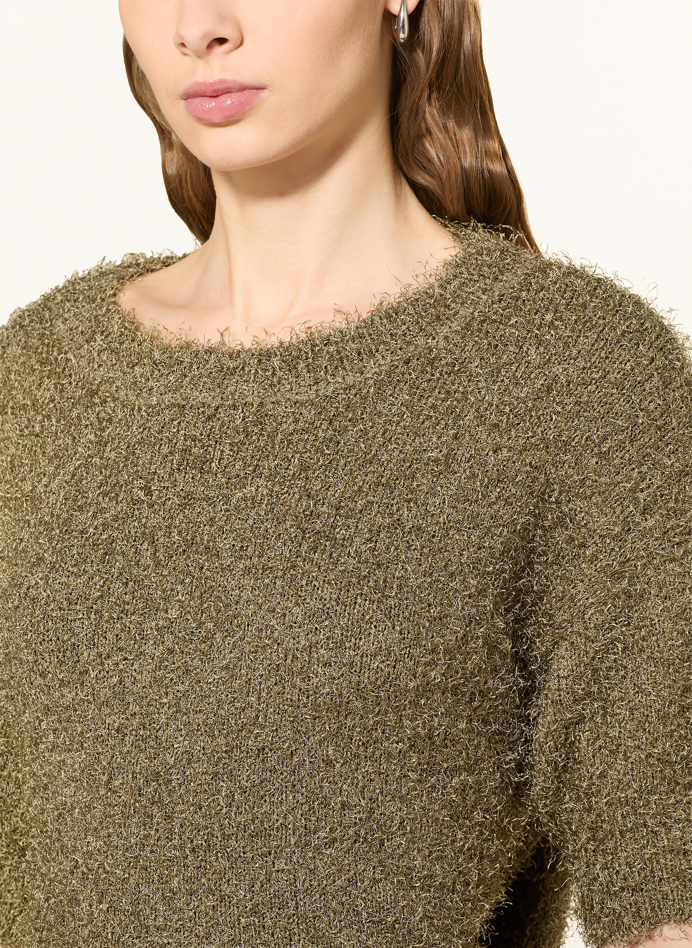 Thumbnail - Oui Strickshirt gruen