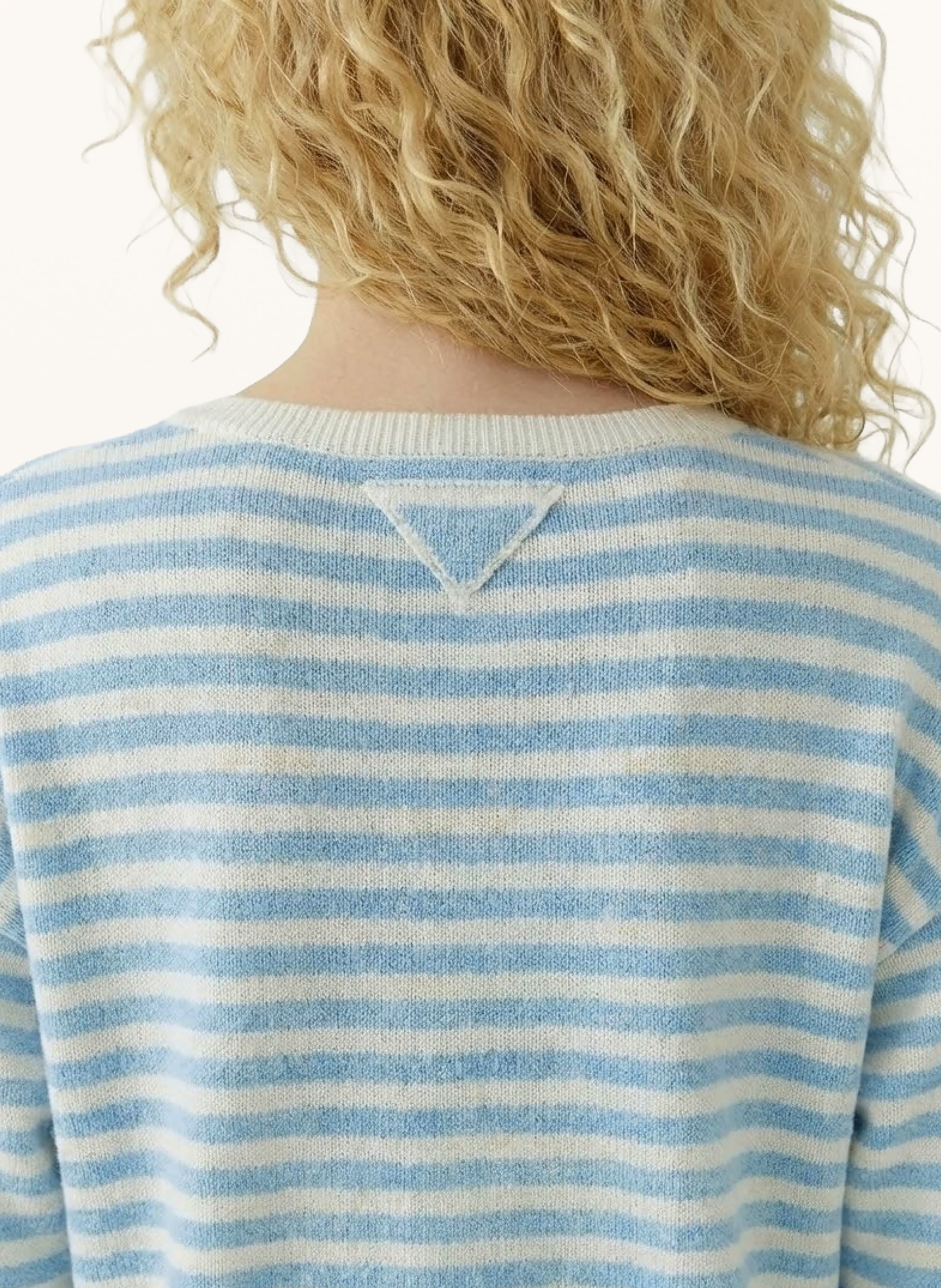 Thumbnail - Oui Pullover Mit 3/4-Arm weiss