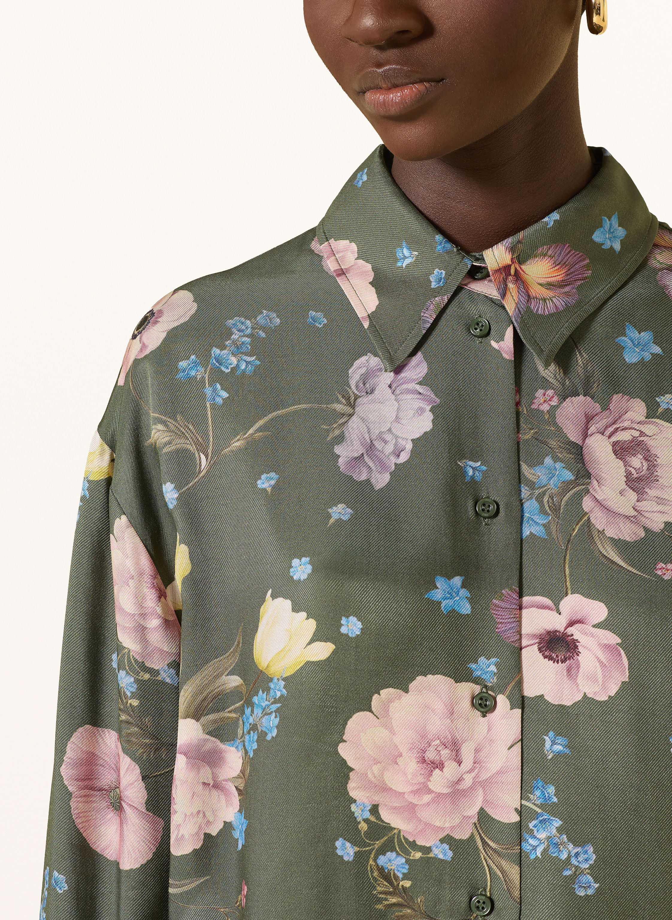 Thumbnail - Oui Hemdbluse gruen