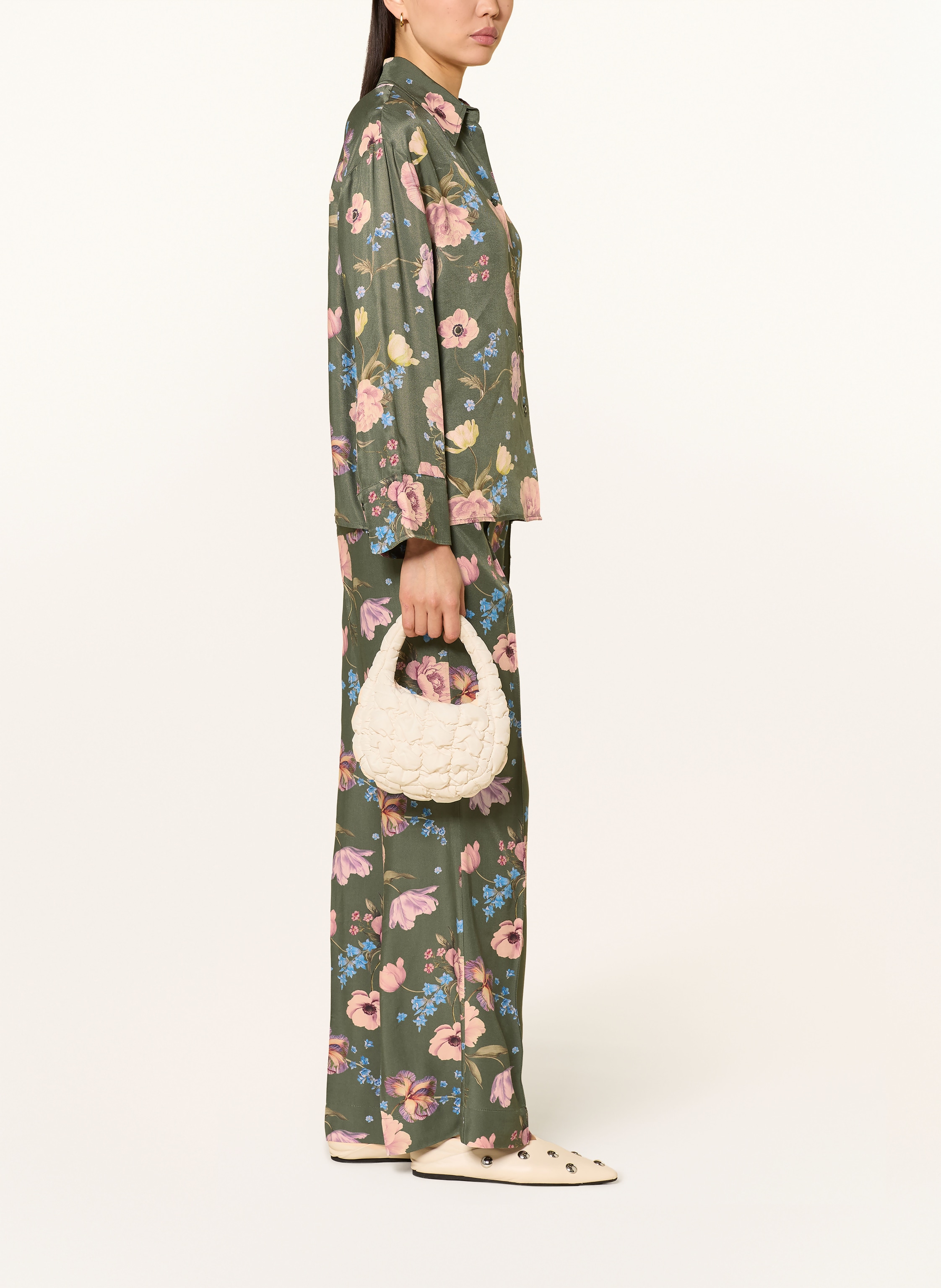 Thumbnail - Oui Marlenehose gruen