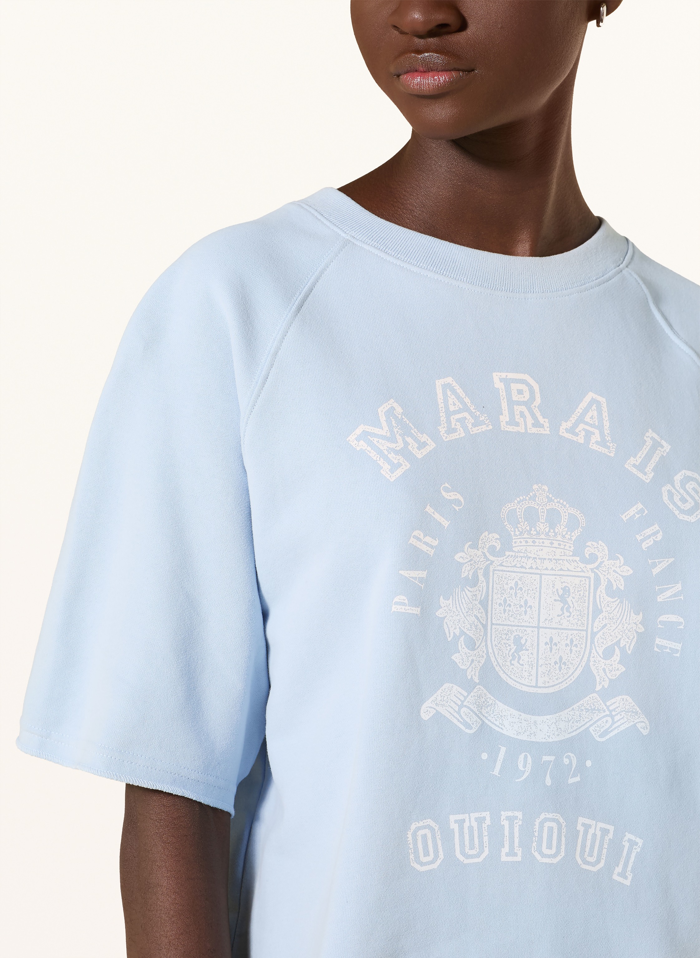 Thumbnail - Oui Sweatshirt blau