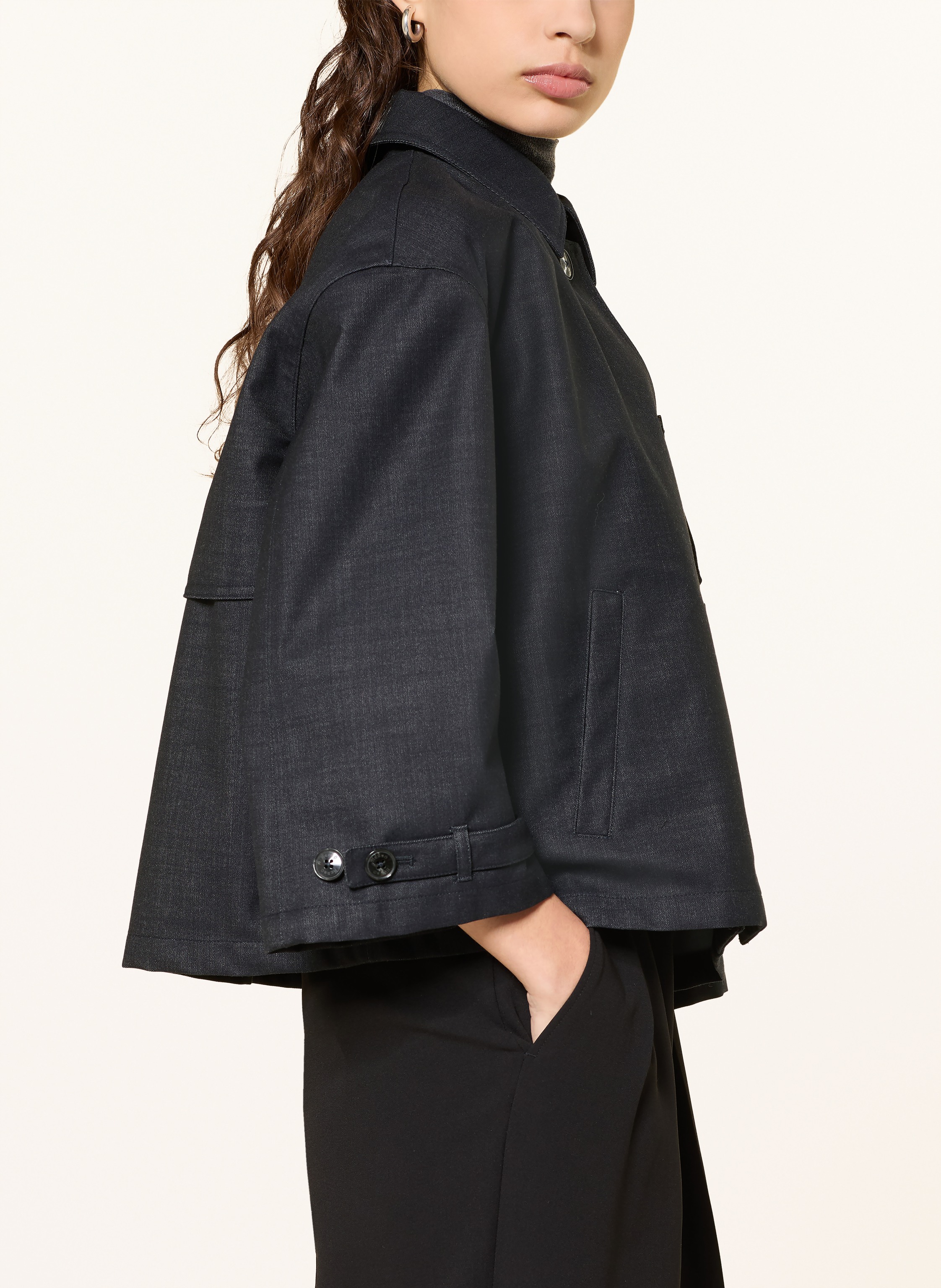 Thumbnail - Herno Kastenjacke blau