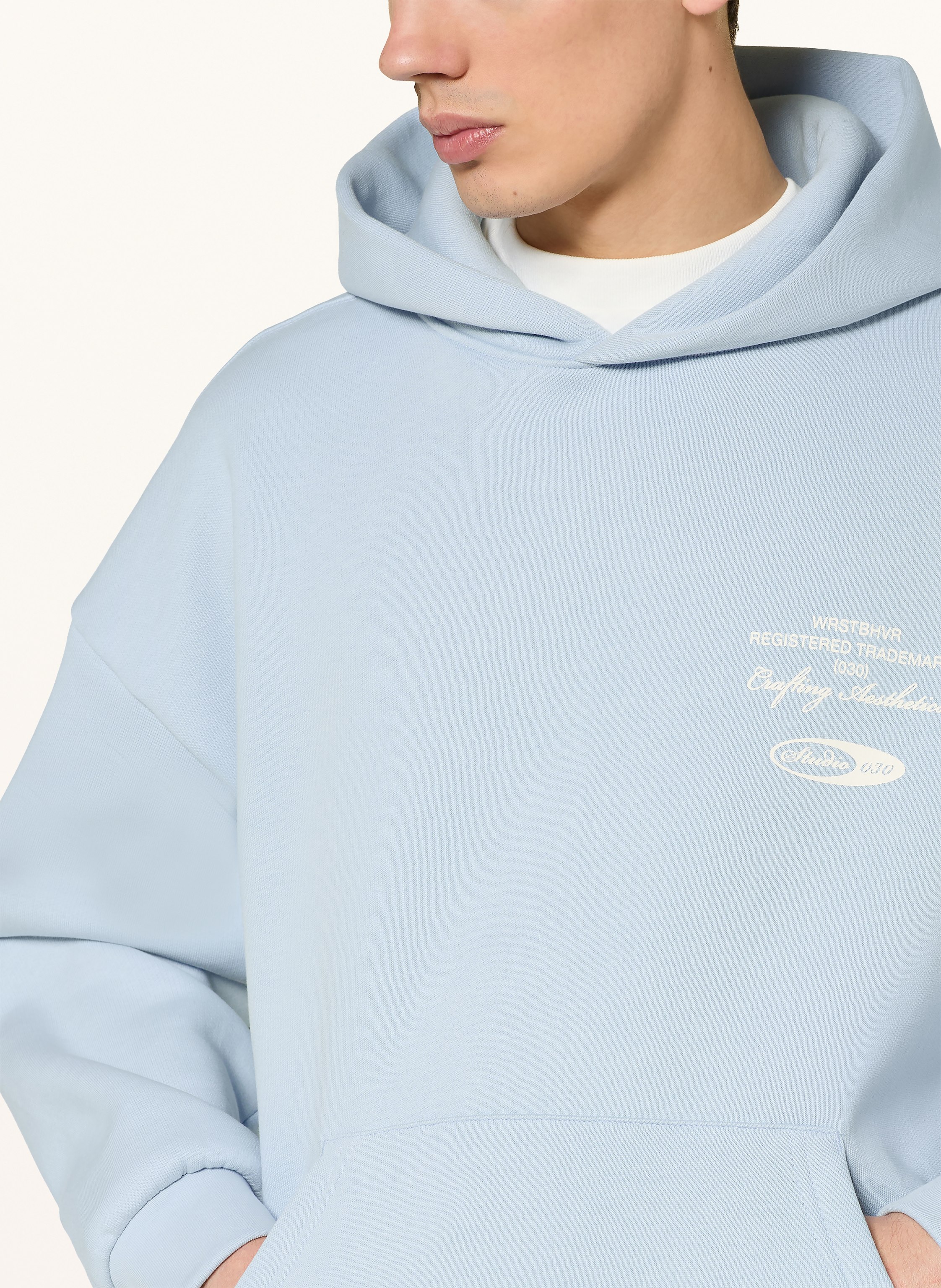 Thumbnail - Wrstbhvr Hoodie Studio blau