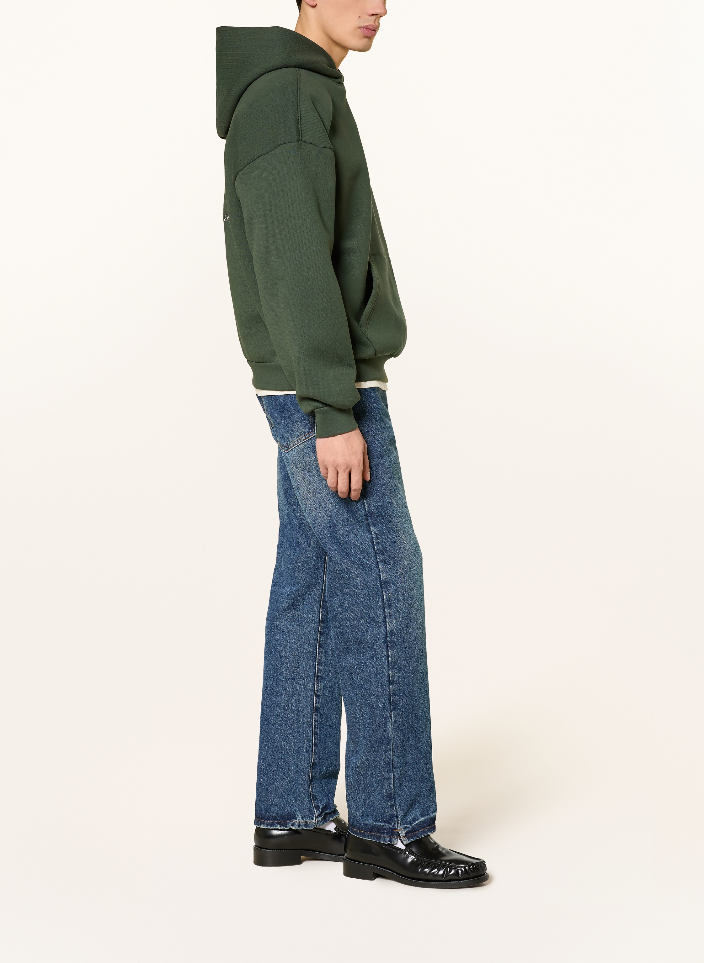 Thumbnail - Wrstbhvr Oversized-Hoodie Garm gruen