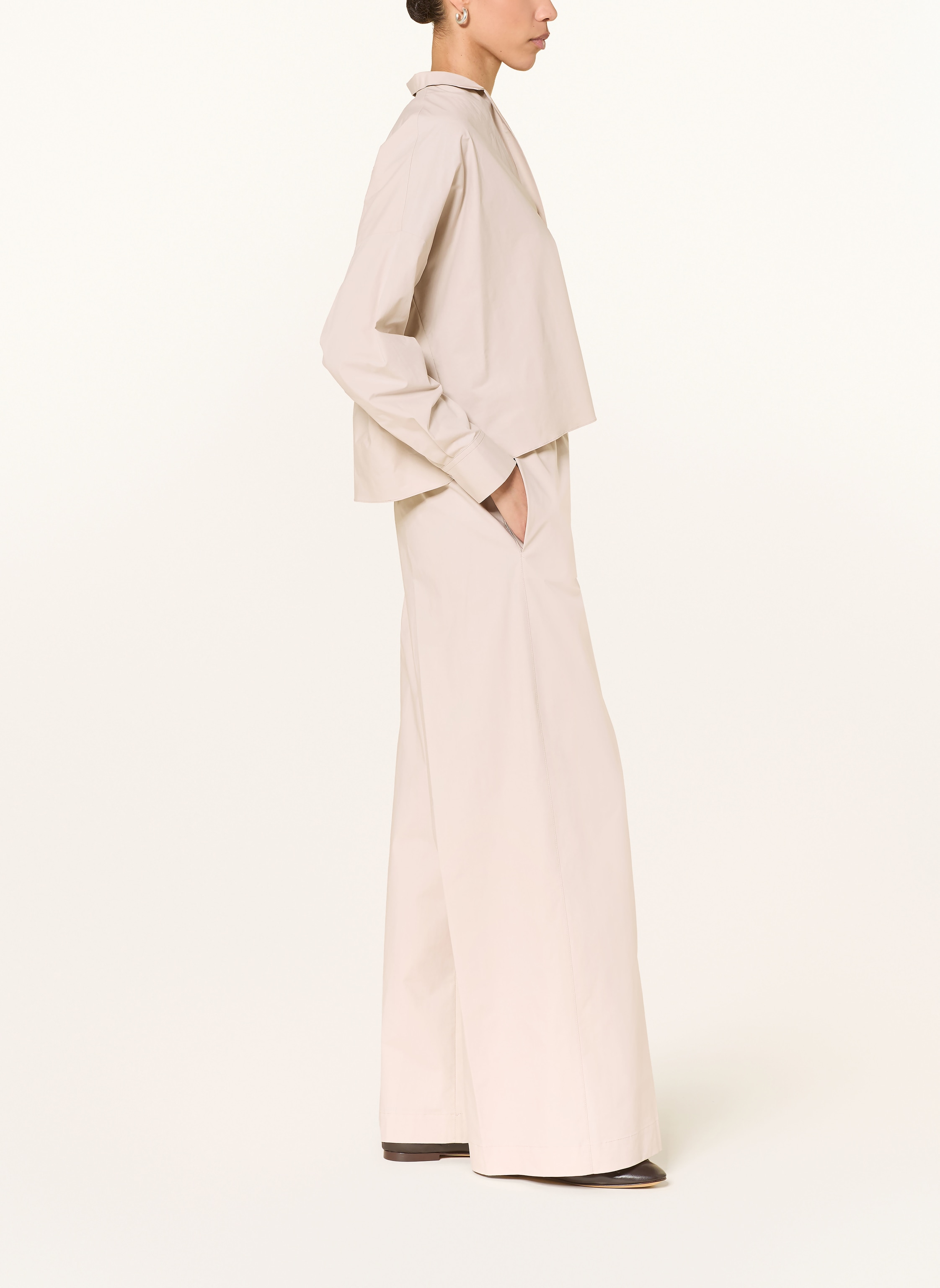 Thumbnail - Antonelli Firenze Marlenehose beige