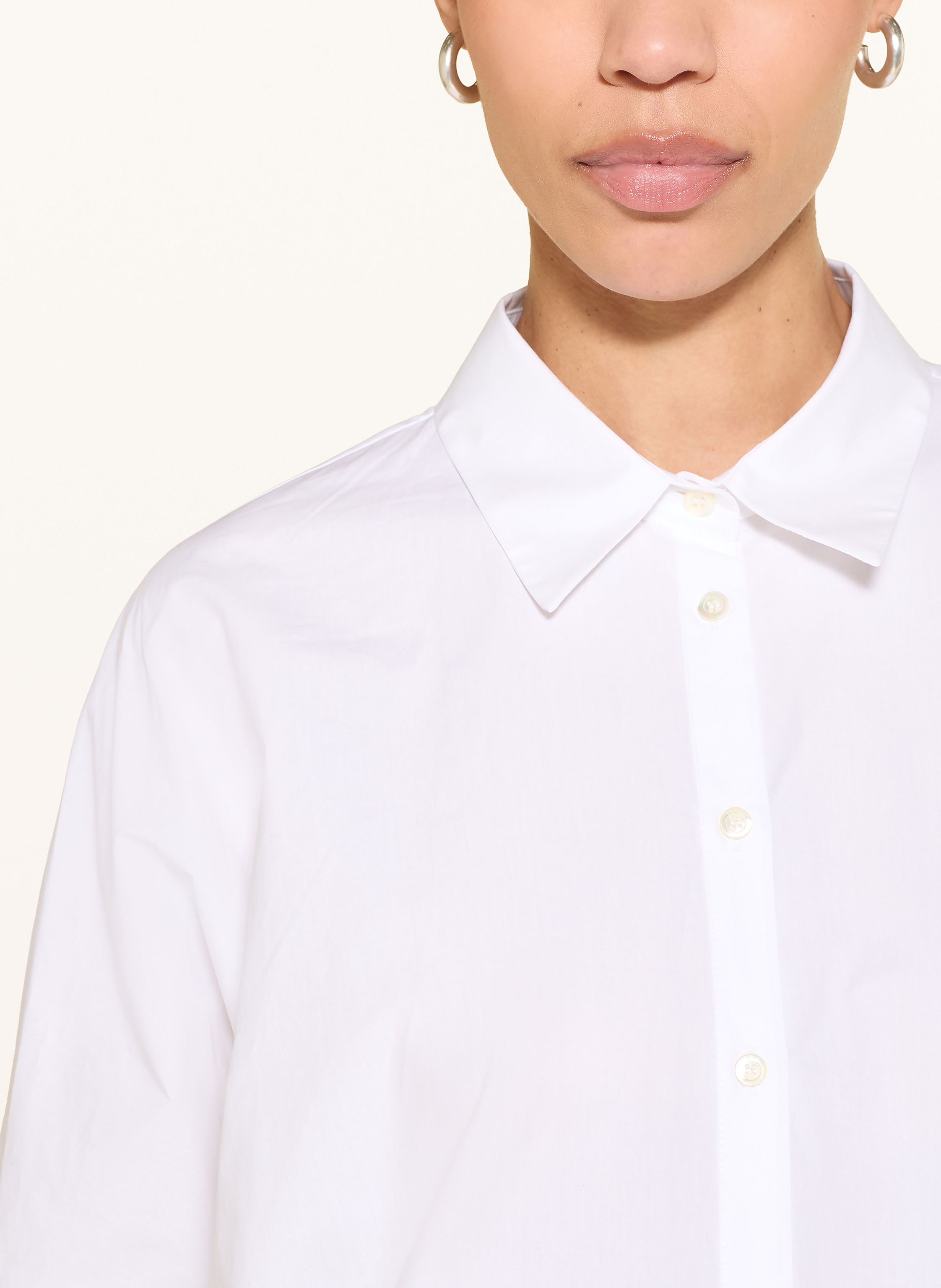 Thumbnail - Antonelli Firenze Oversized-Hemdbluse weiss