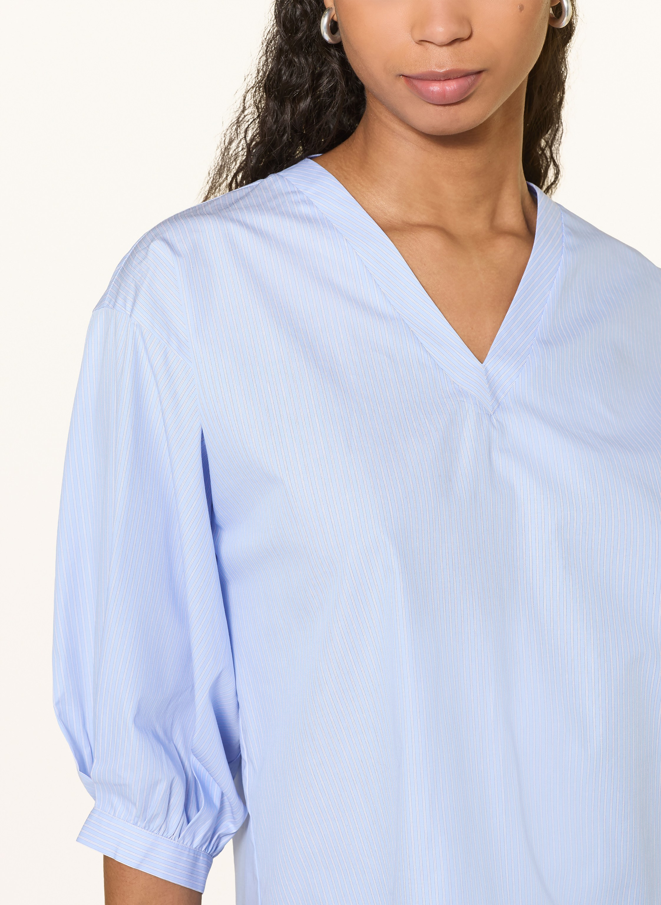 Thumbnail - Soluzione Blusenshirt Mit 3/4-Arm blau