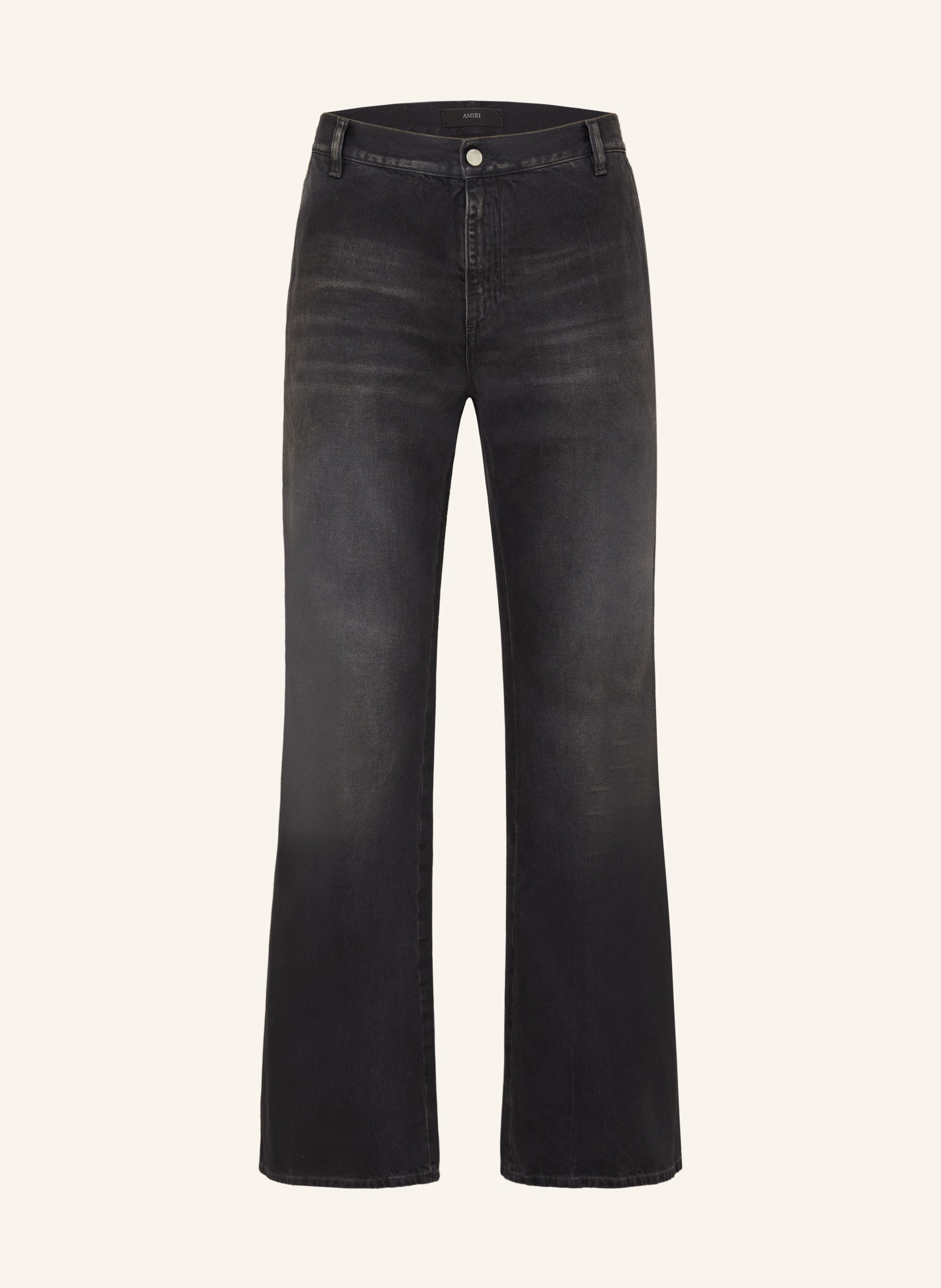 Amiri Jeans Bootcut Fit schwarz