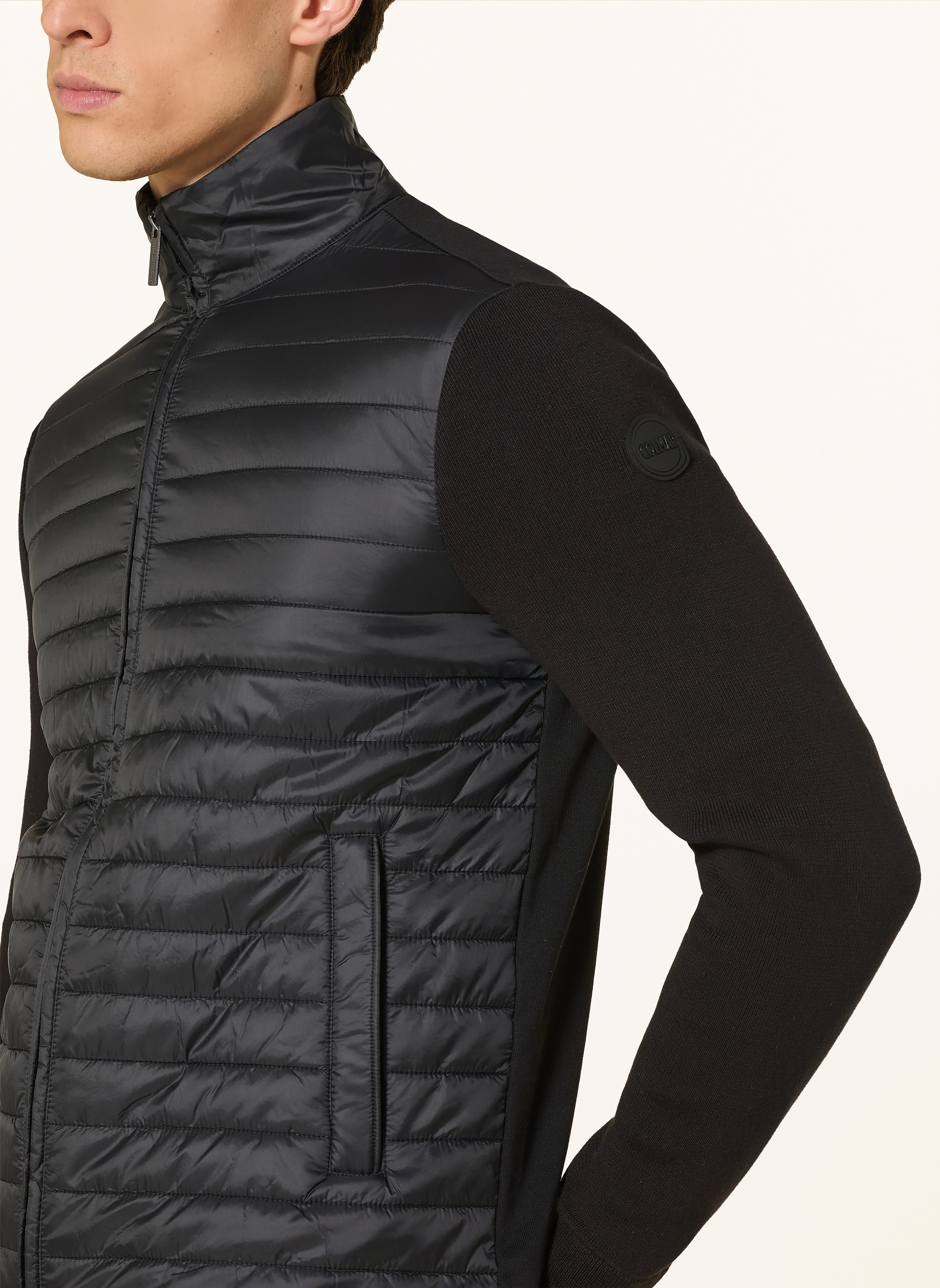 Thumbnail - Colmar Steppjacke Im Materialmix schwarz