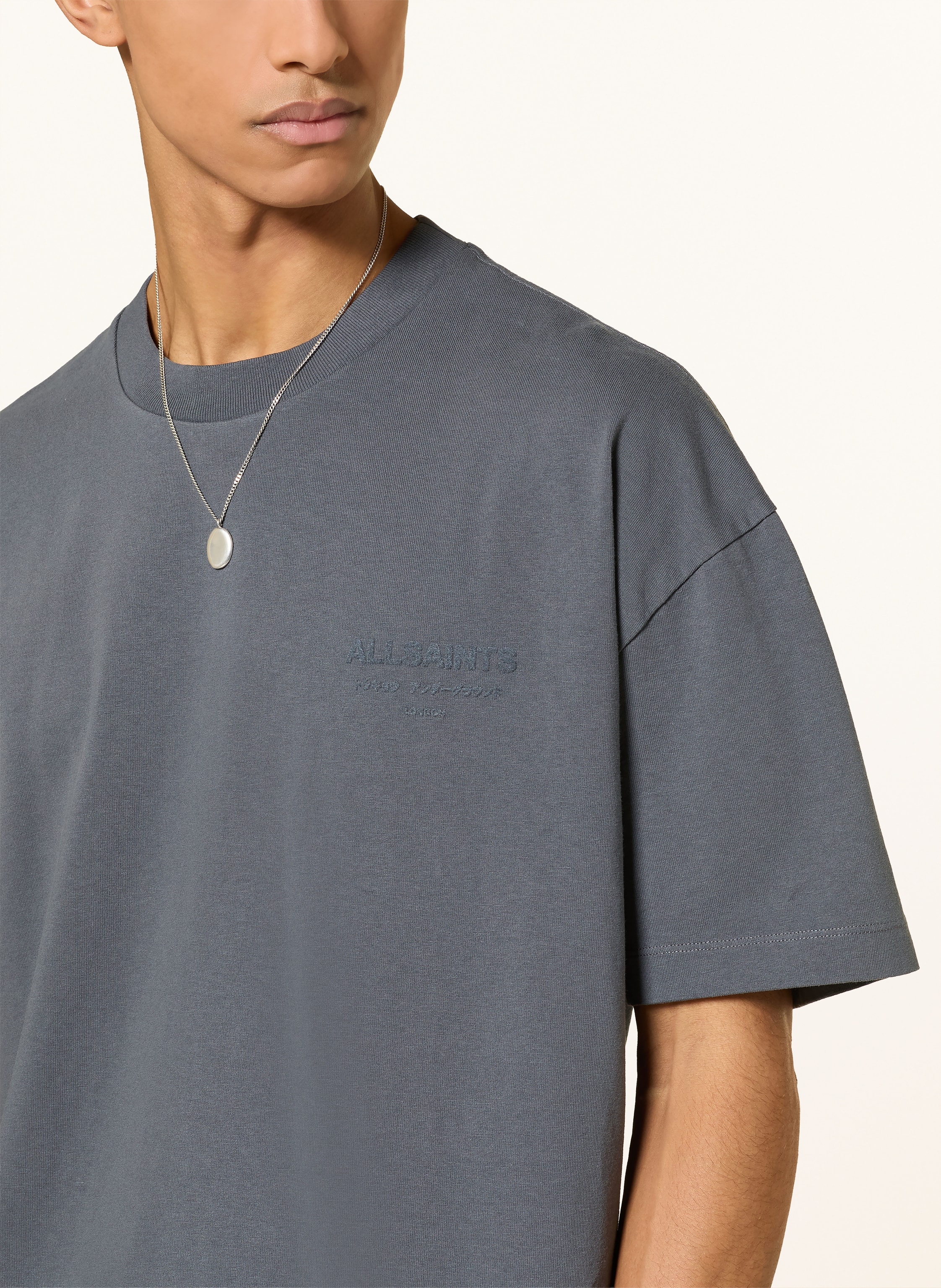 Thumbnail - Allsaints T-Shirt Xander blau