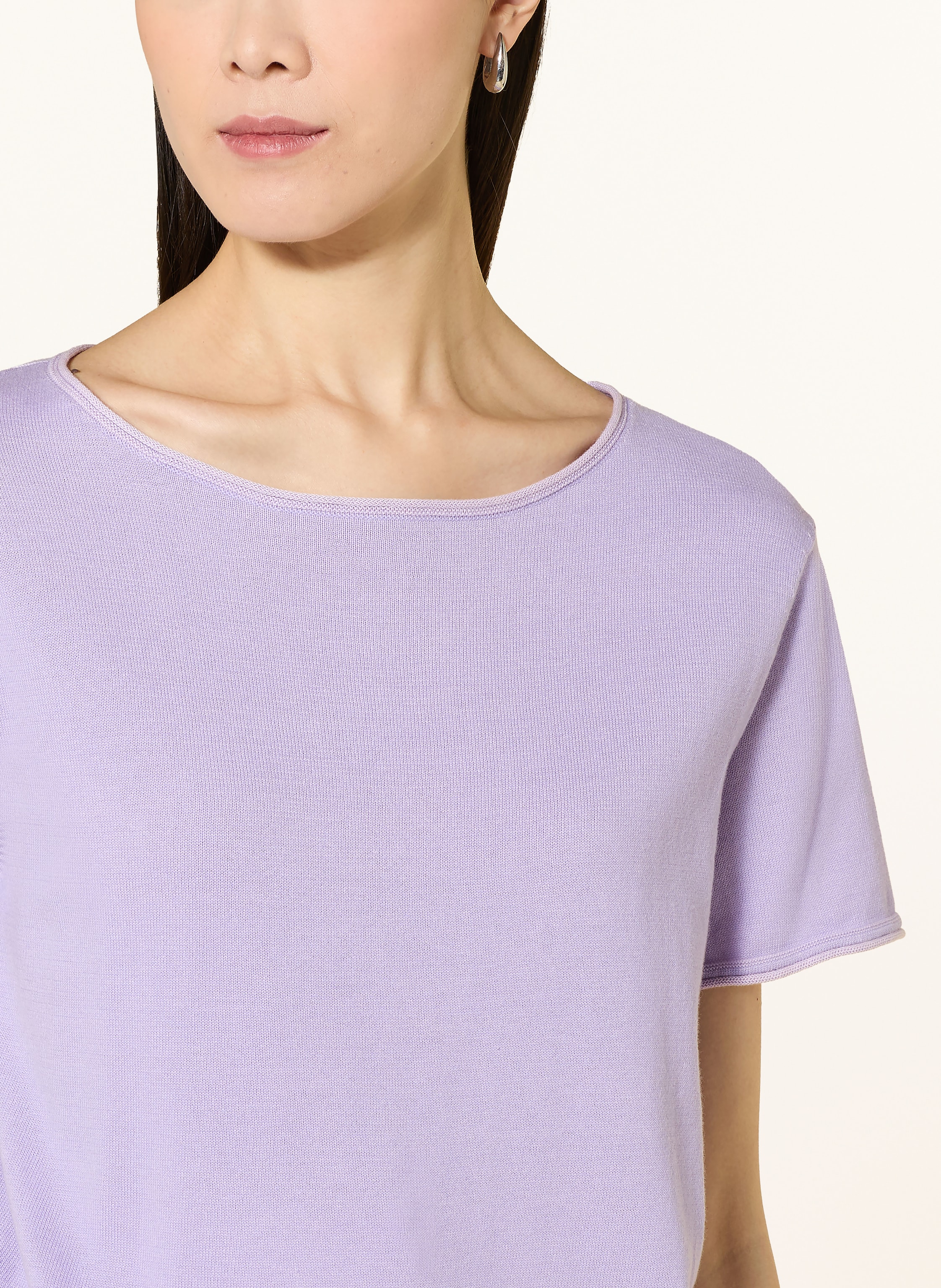 Thumbnail - Darling Harbour Strickshirt lila