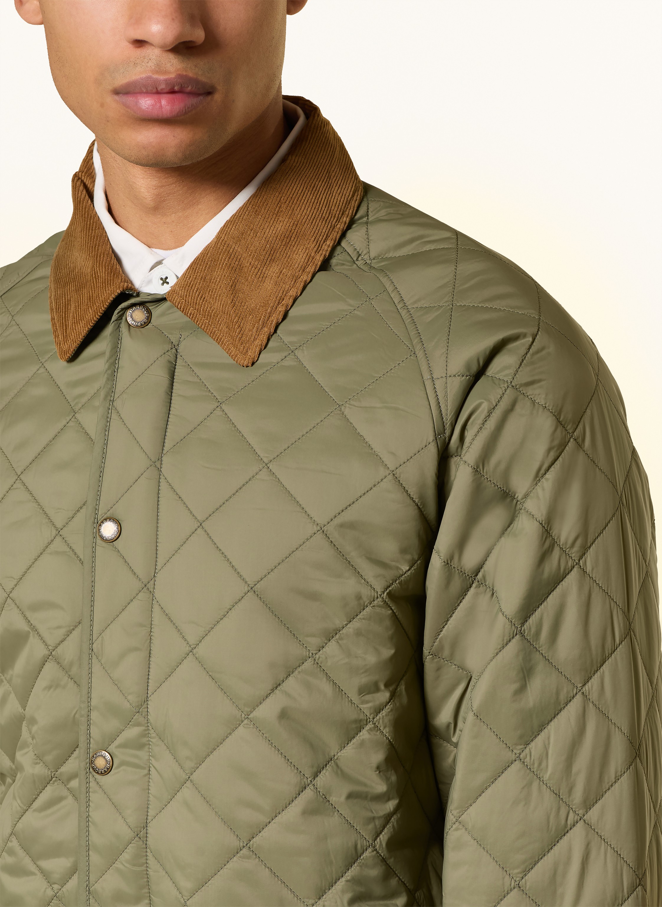 Thumbnail - Barbour Steppjacke City Bedale gruen