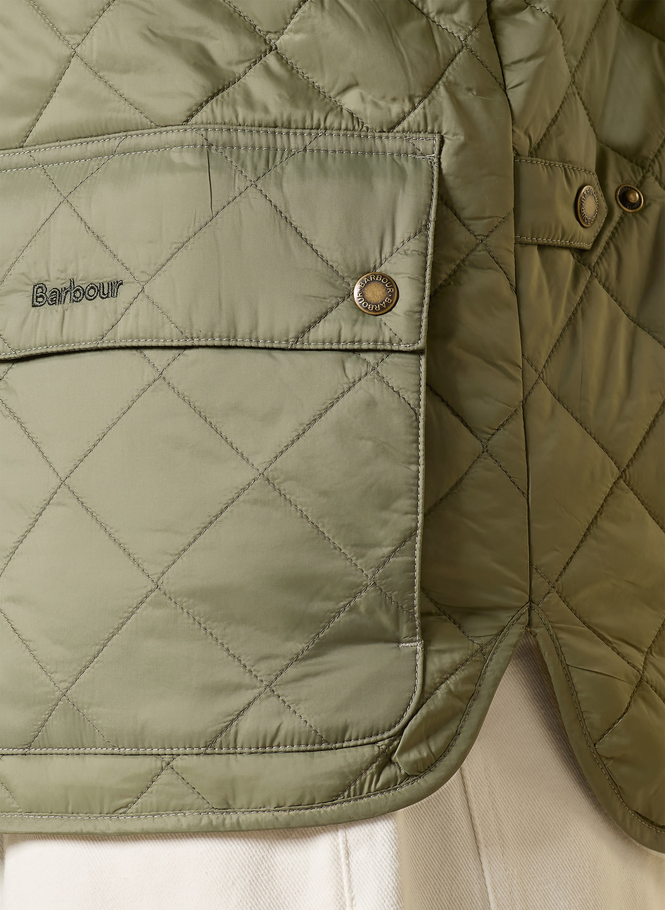 Thumbnail - Barbour Steppjacke City Bedale gruen