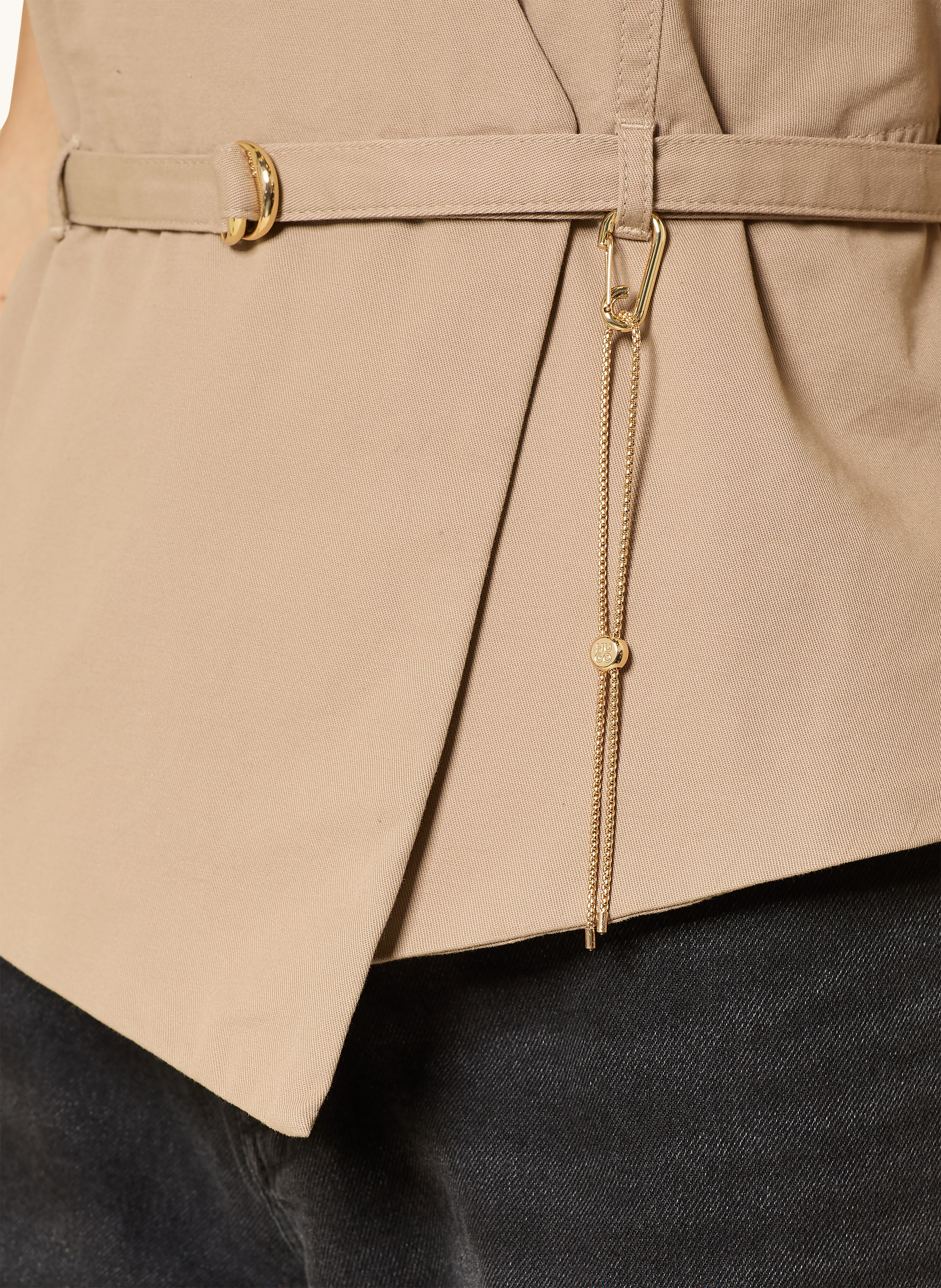 Thumbnail - Hugo Blazerweste Ahella beige