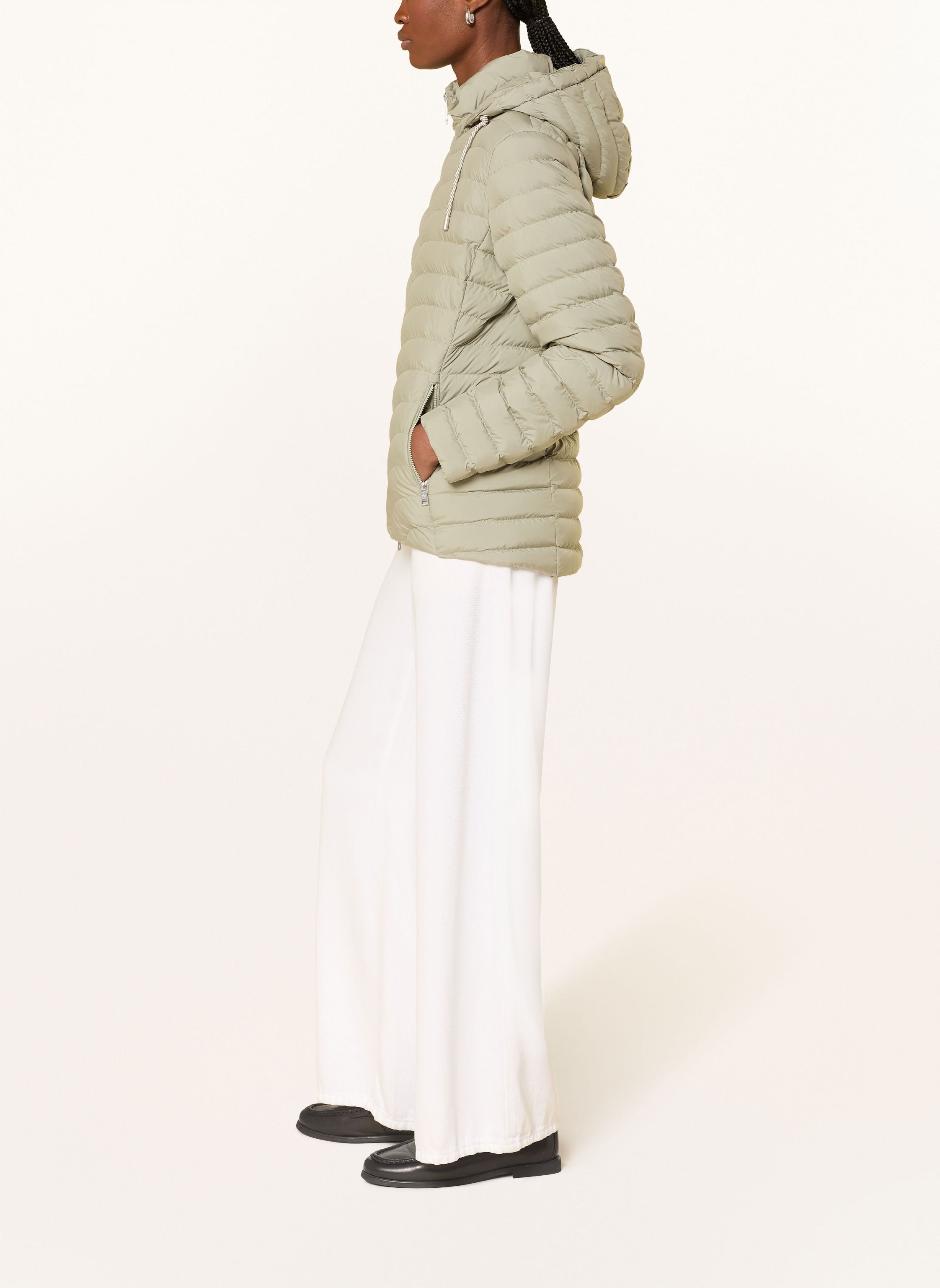 Thumbnail - Fuchs Schmitt Steppjacke Mit Abnehmbarer Kapuze gruen