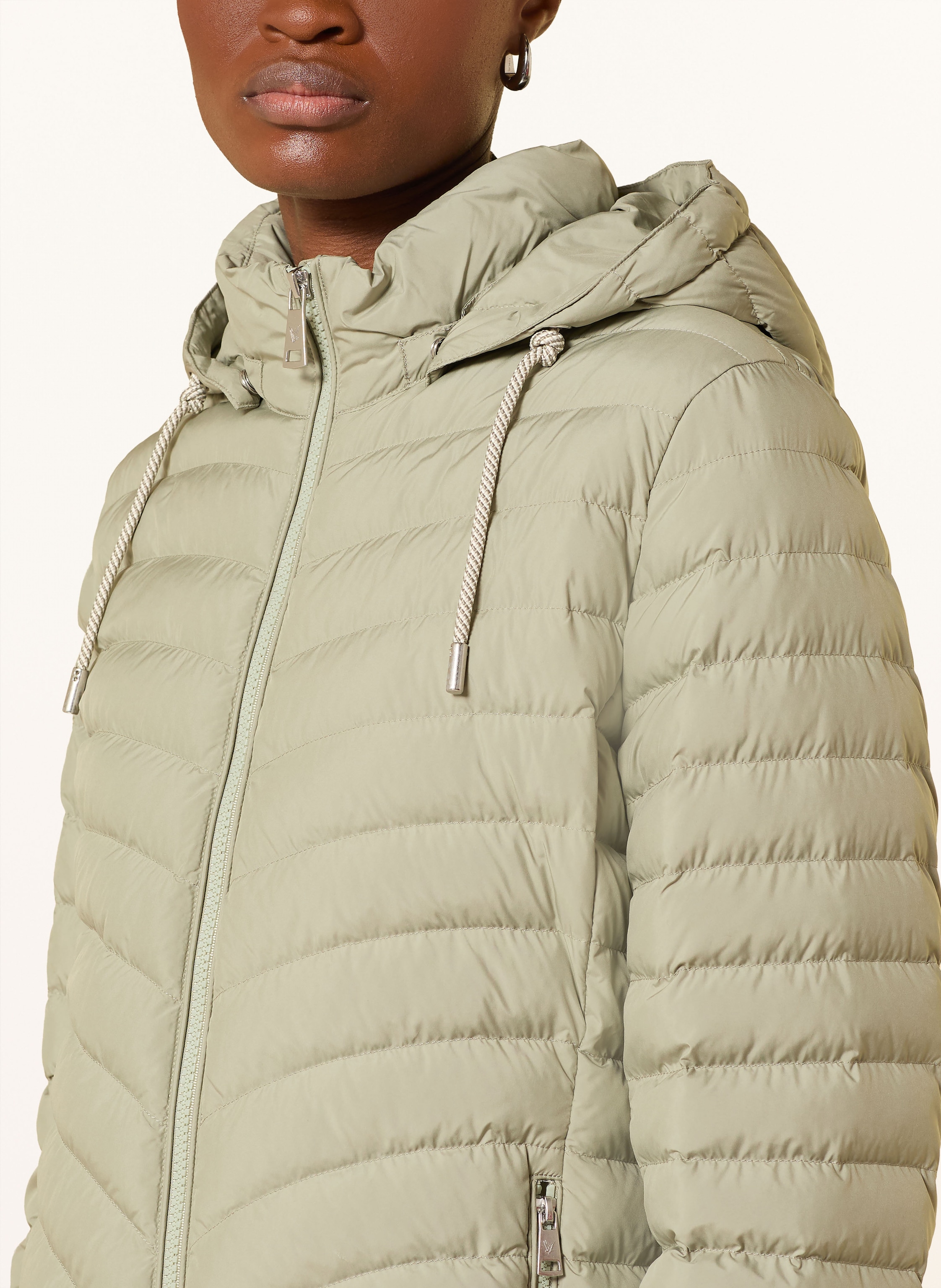 Thumbnail - Fuchs Schmitt Steppjacke Mit Abnehmbarer Kapuze gruen