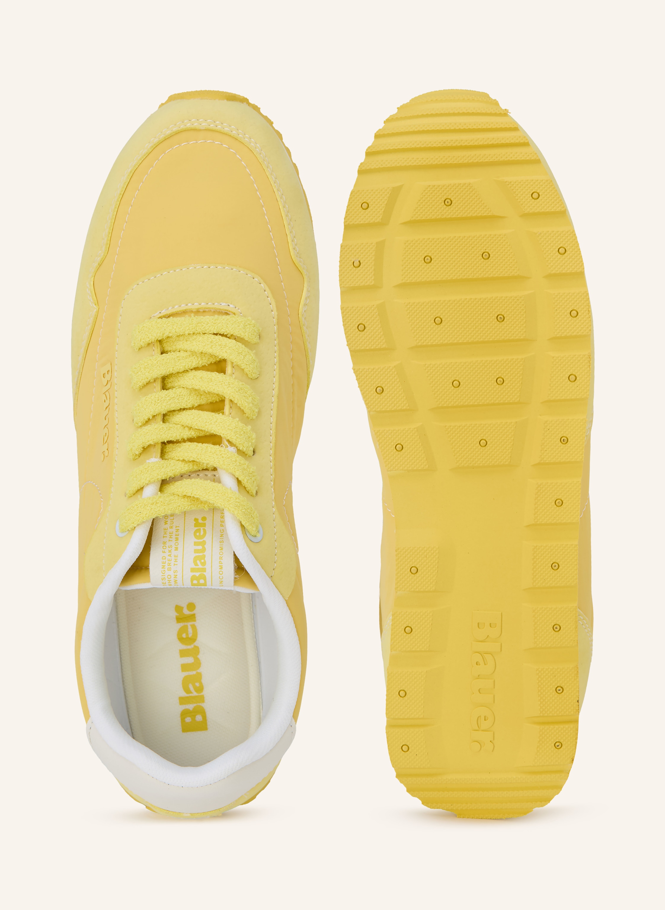 Thumbnail - Blauer Sneaker Swink gelb