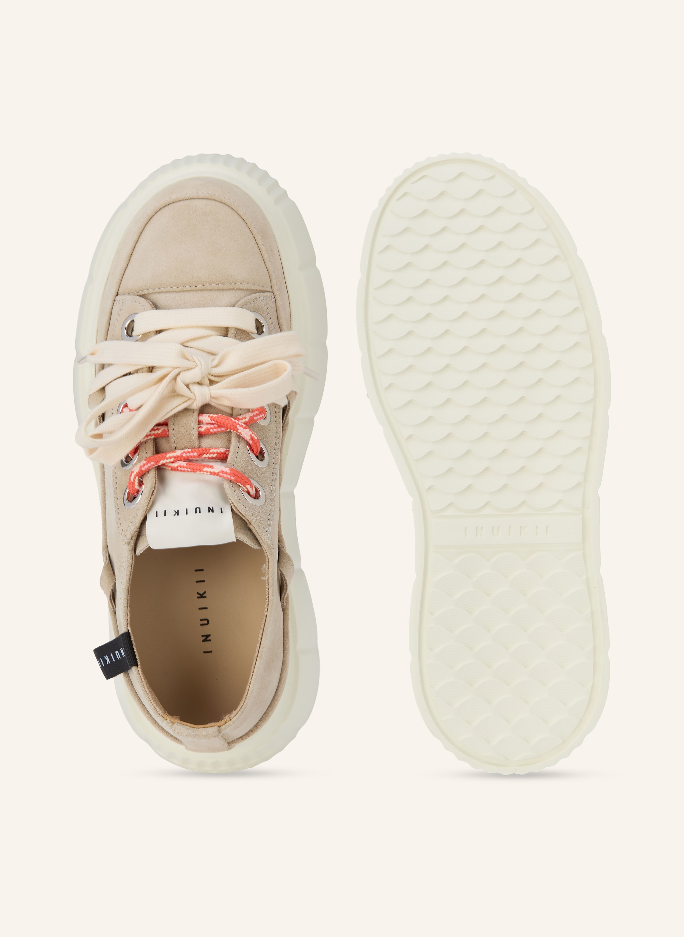 Thumbnail - Inuikii Sneaker Matilda beige