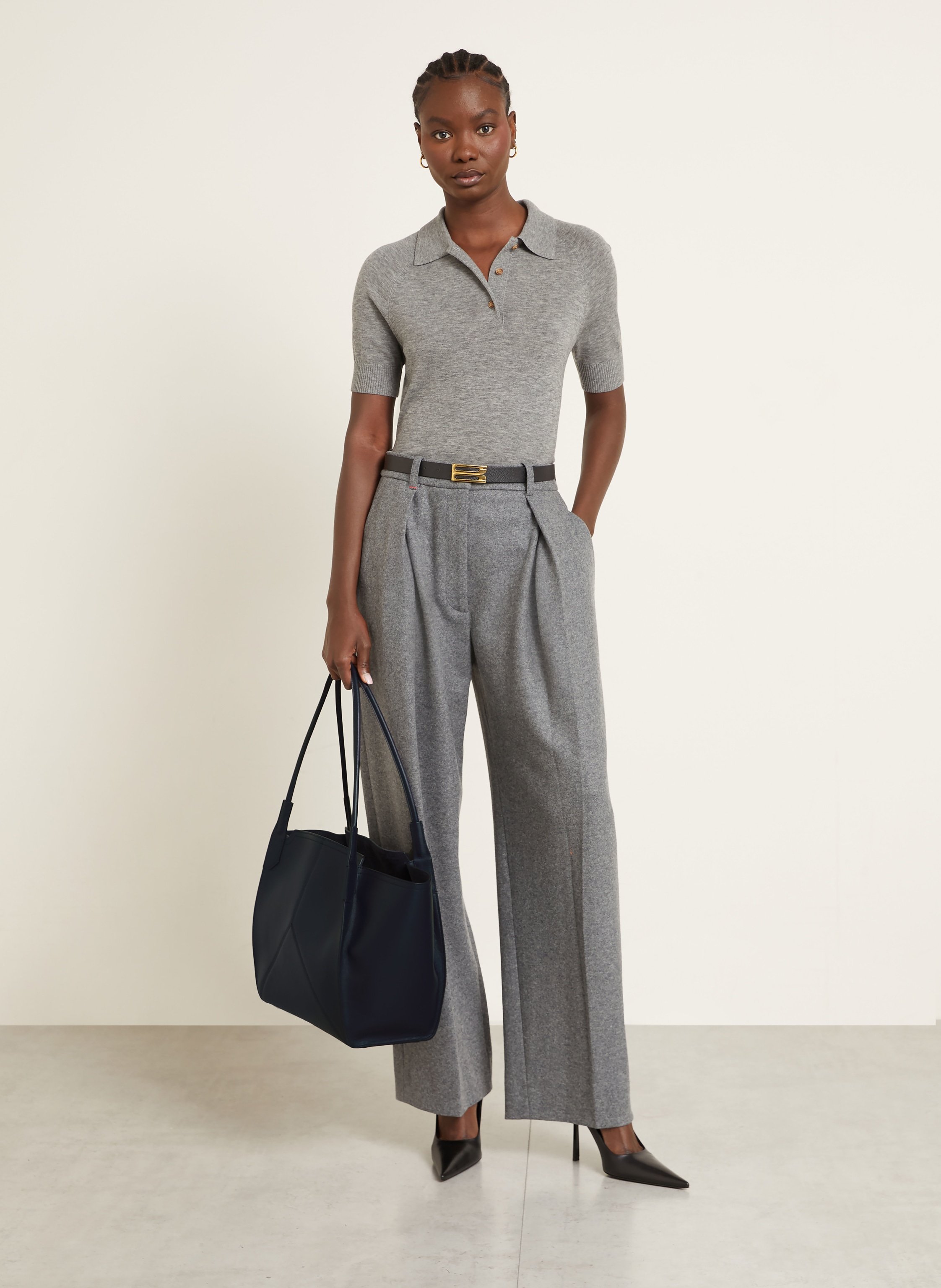 Thumbnail - Victoria Beckham Shopper Victoria Small blau