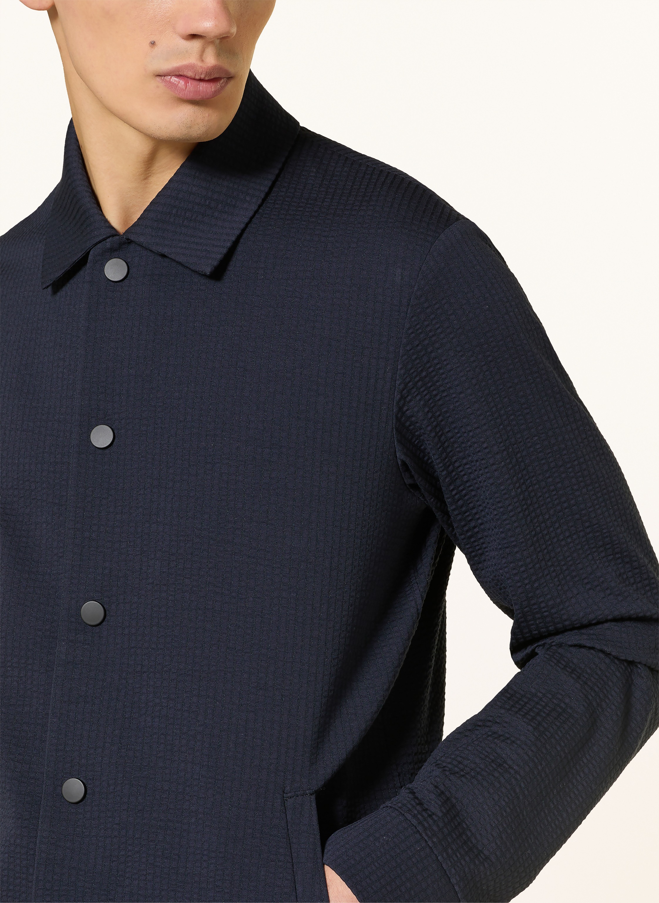 Thumbnail - Harris Wharf London Overjacket blau