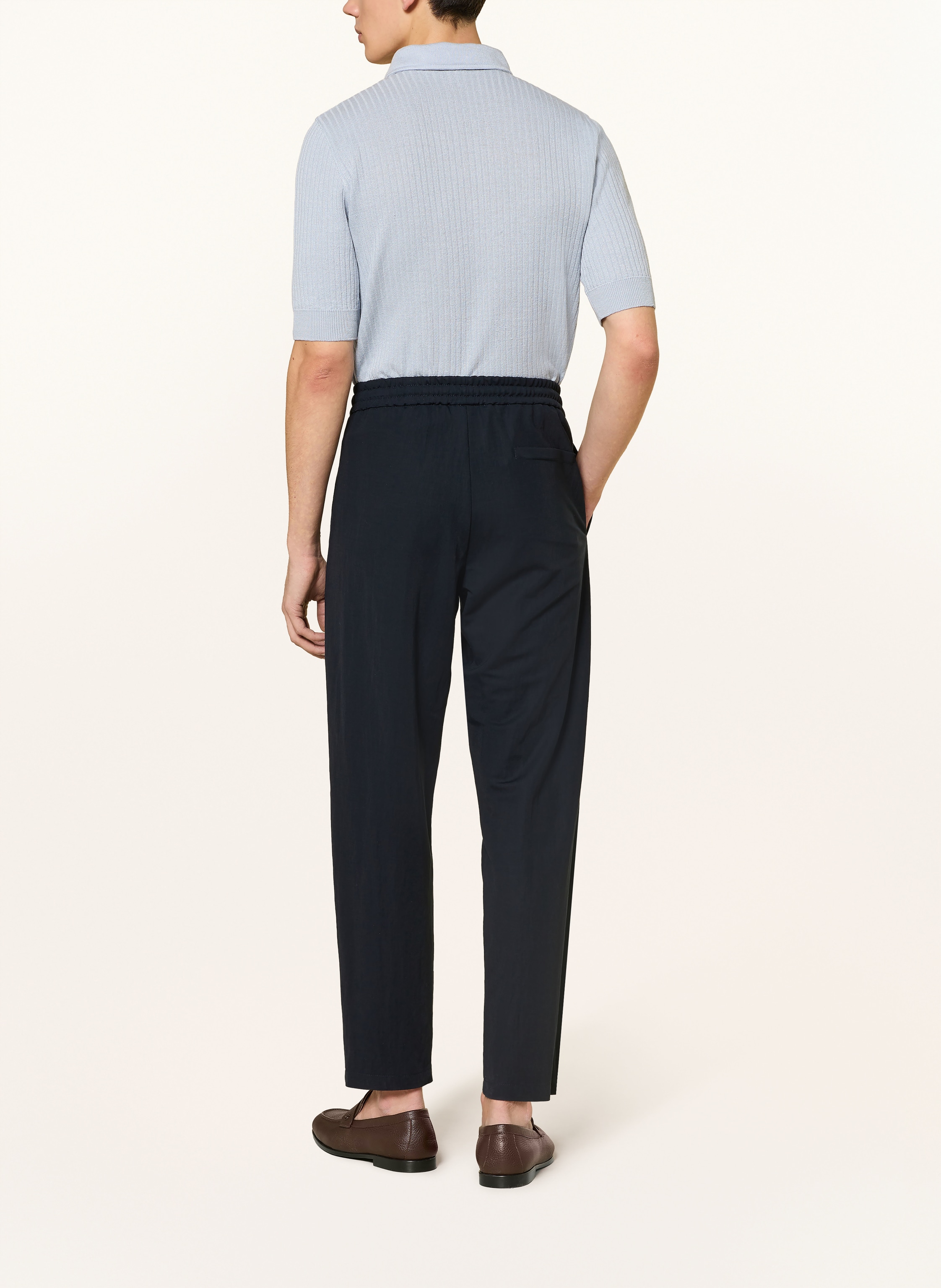 Thumbnail - Harris Wharf London Anzughose Slim Fit blau