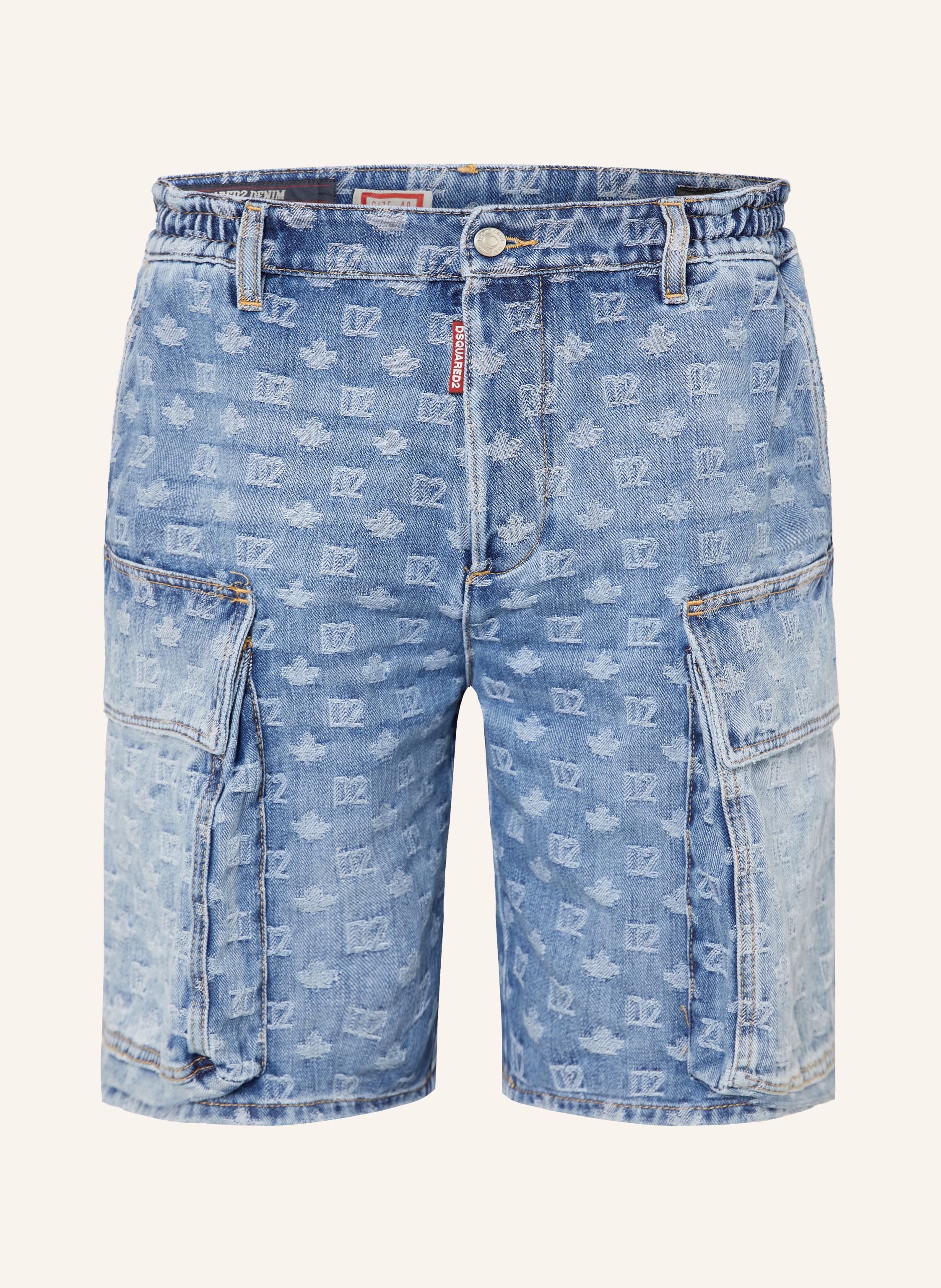 dsquared2 Jeansshorts blau