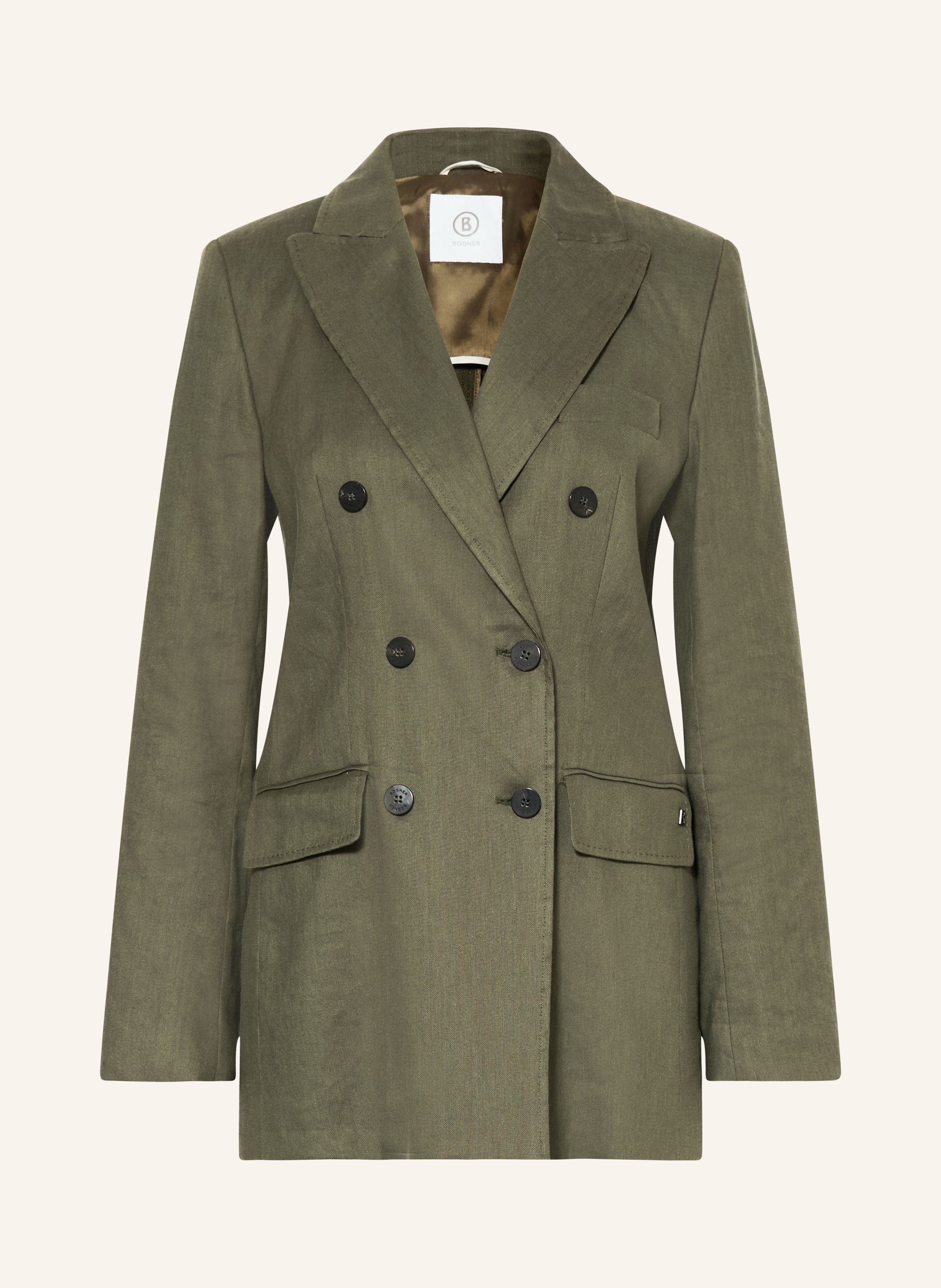 Bogner Blazer Hillary Mit Leinen gruen