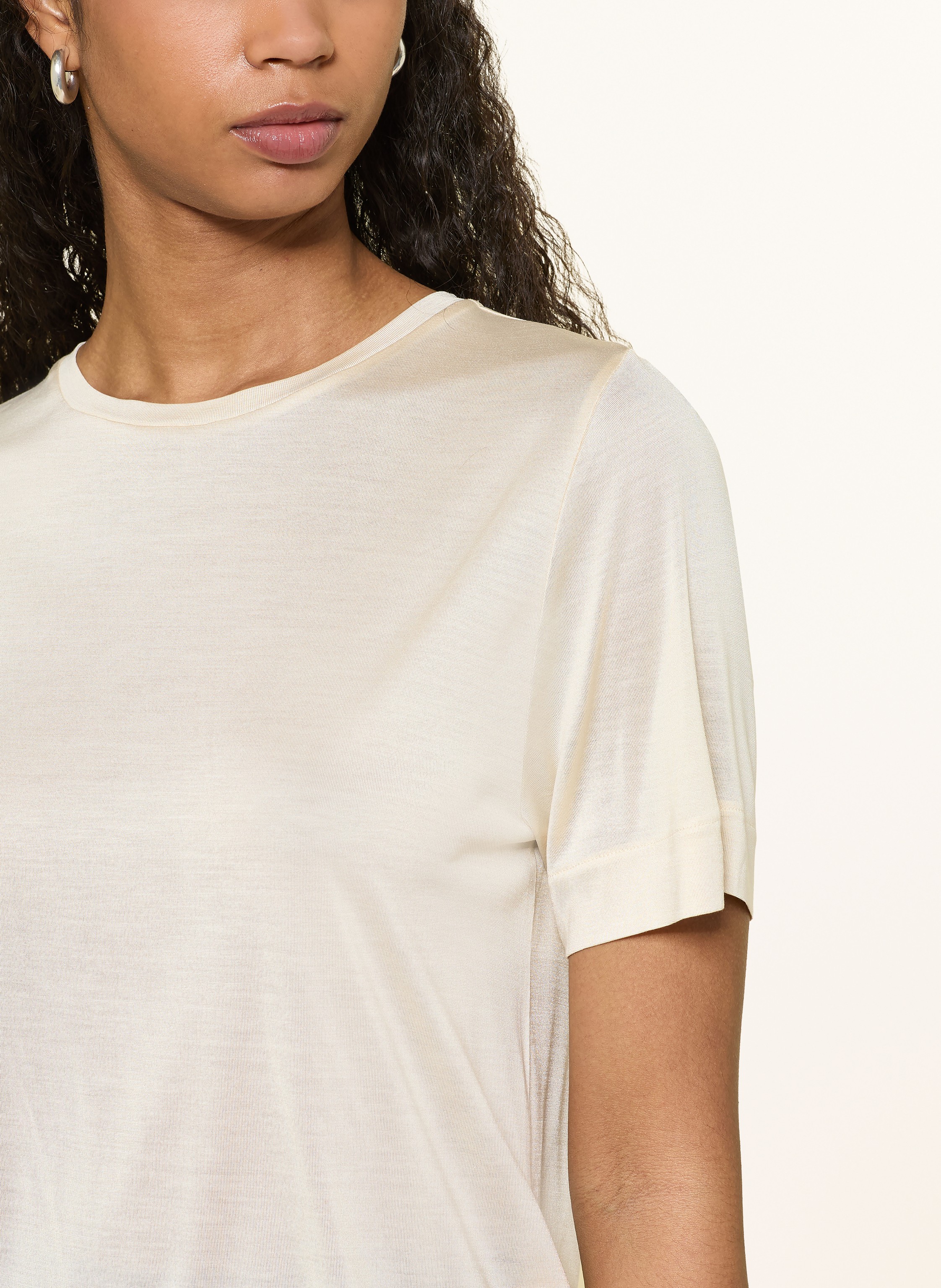 Thumbnail - Bogner T-Shirt Sienna Aus Seide weiss